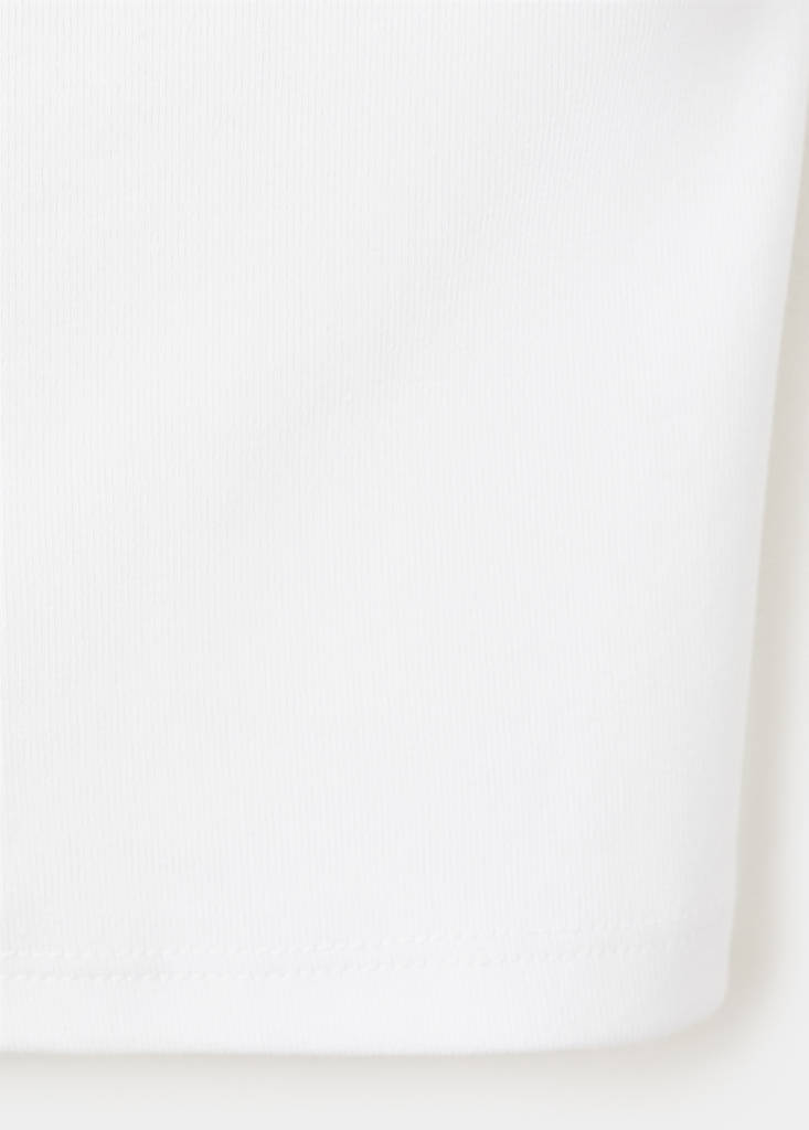 Strapless top — Off White