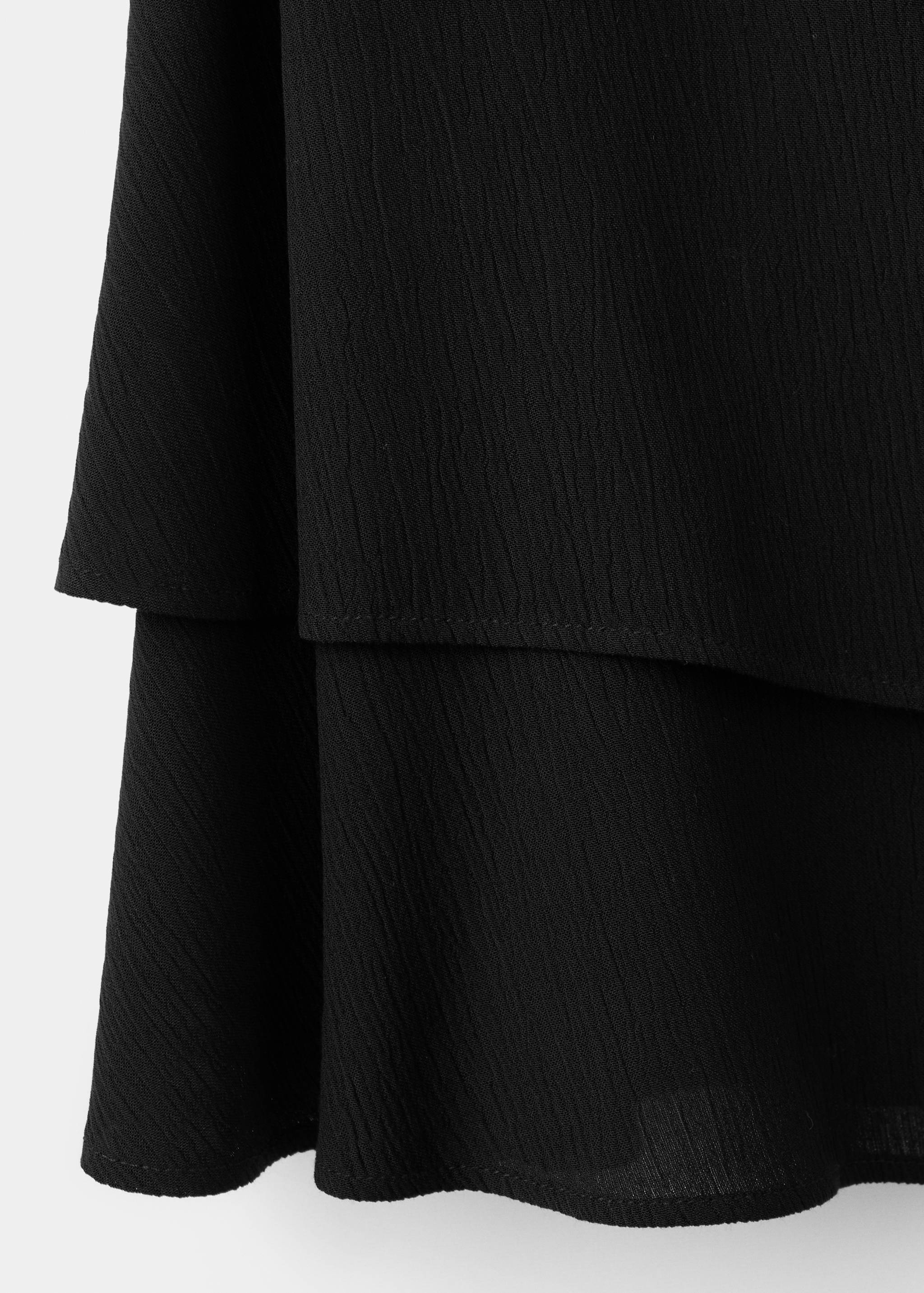 Flowing draped dress - Details of the article 8