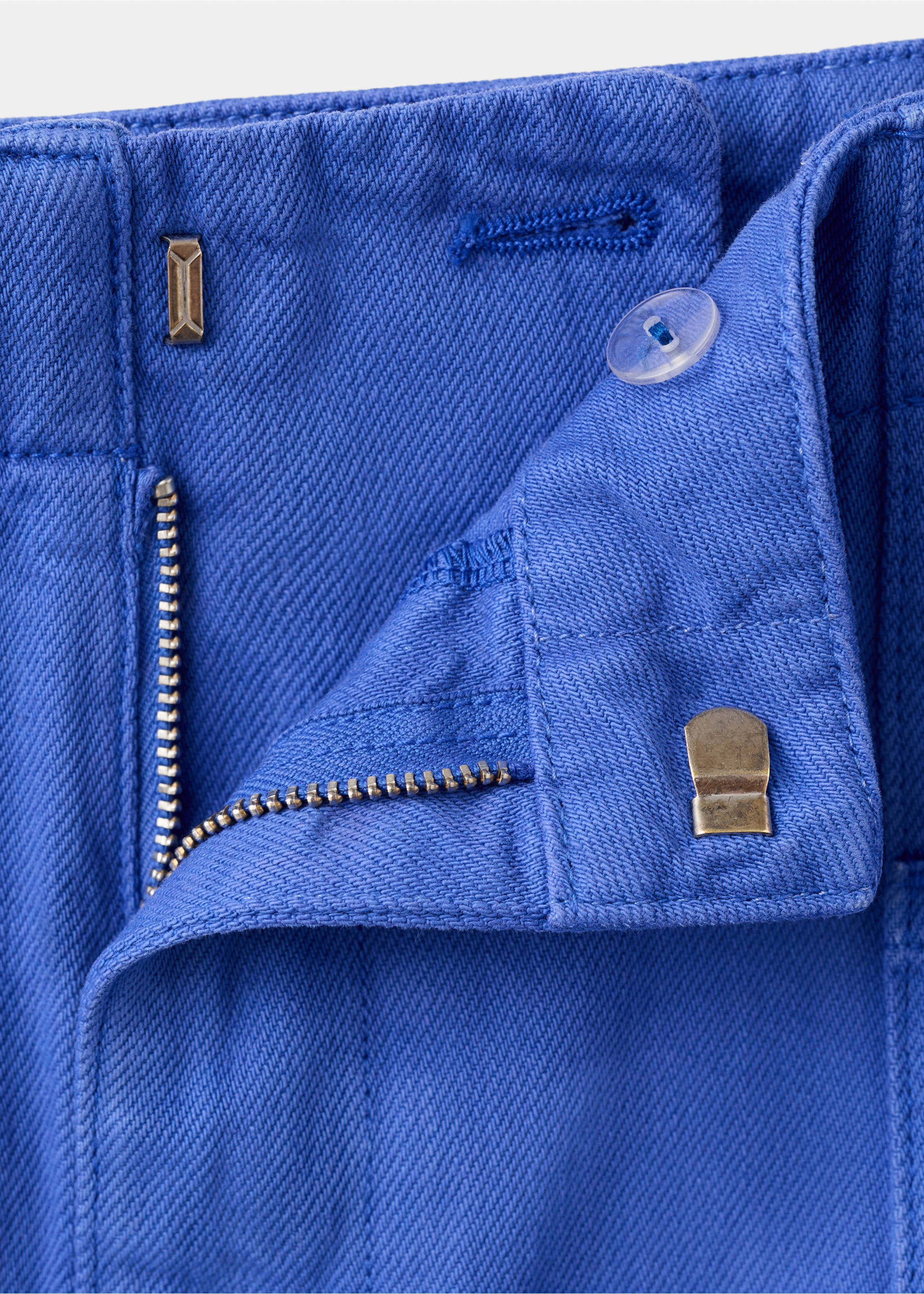 벨트가 있는 데님 스커트 - 상품 내역: 8, 블루. Ref: 27069216-00.