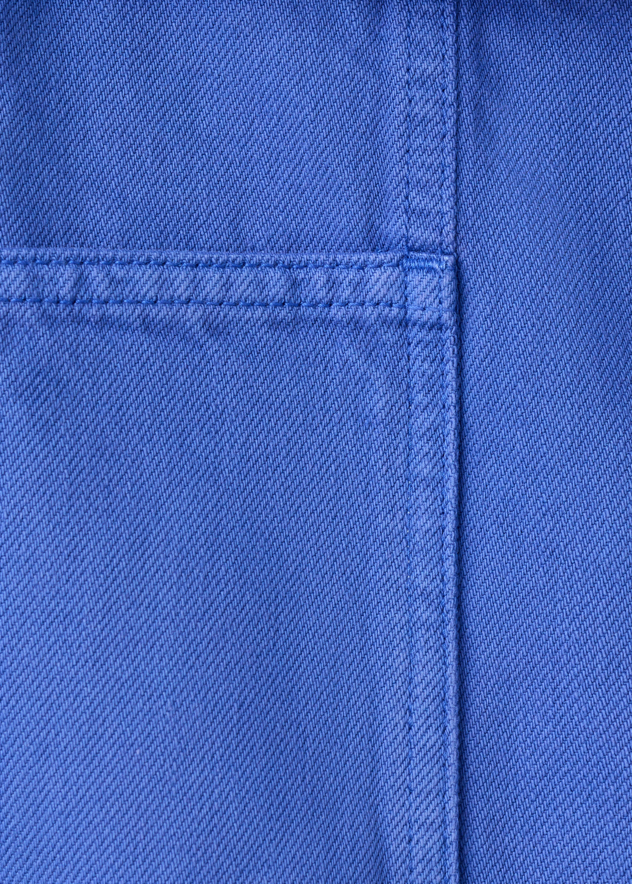 Falda denim con cinturón - Detalle del artículo 0