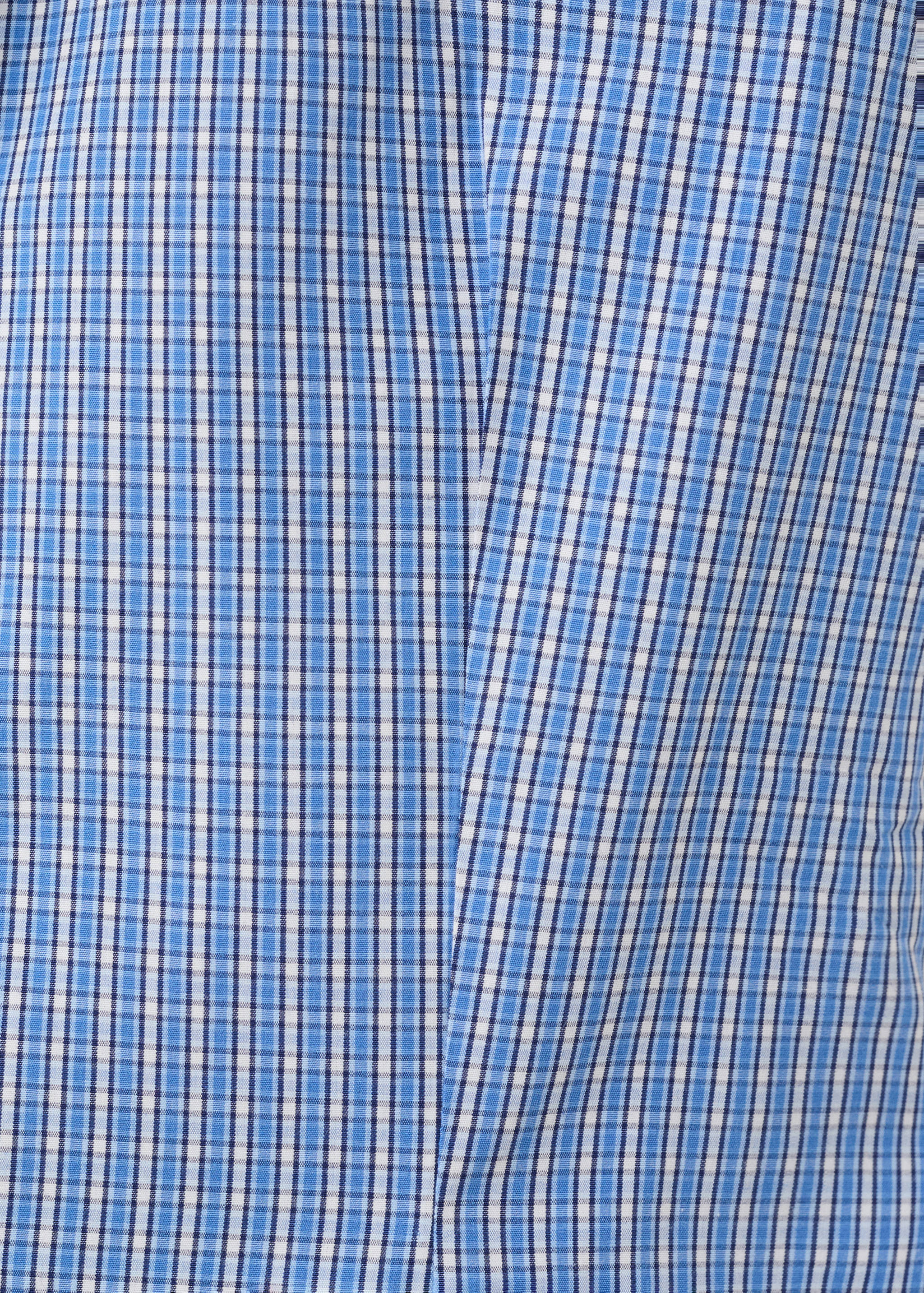 Check crop shirt - Details of the article 8