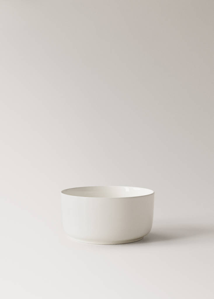 Premium ultralight bonne porcelain bowl — White
