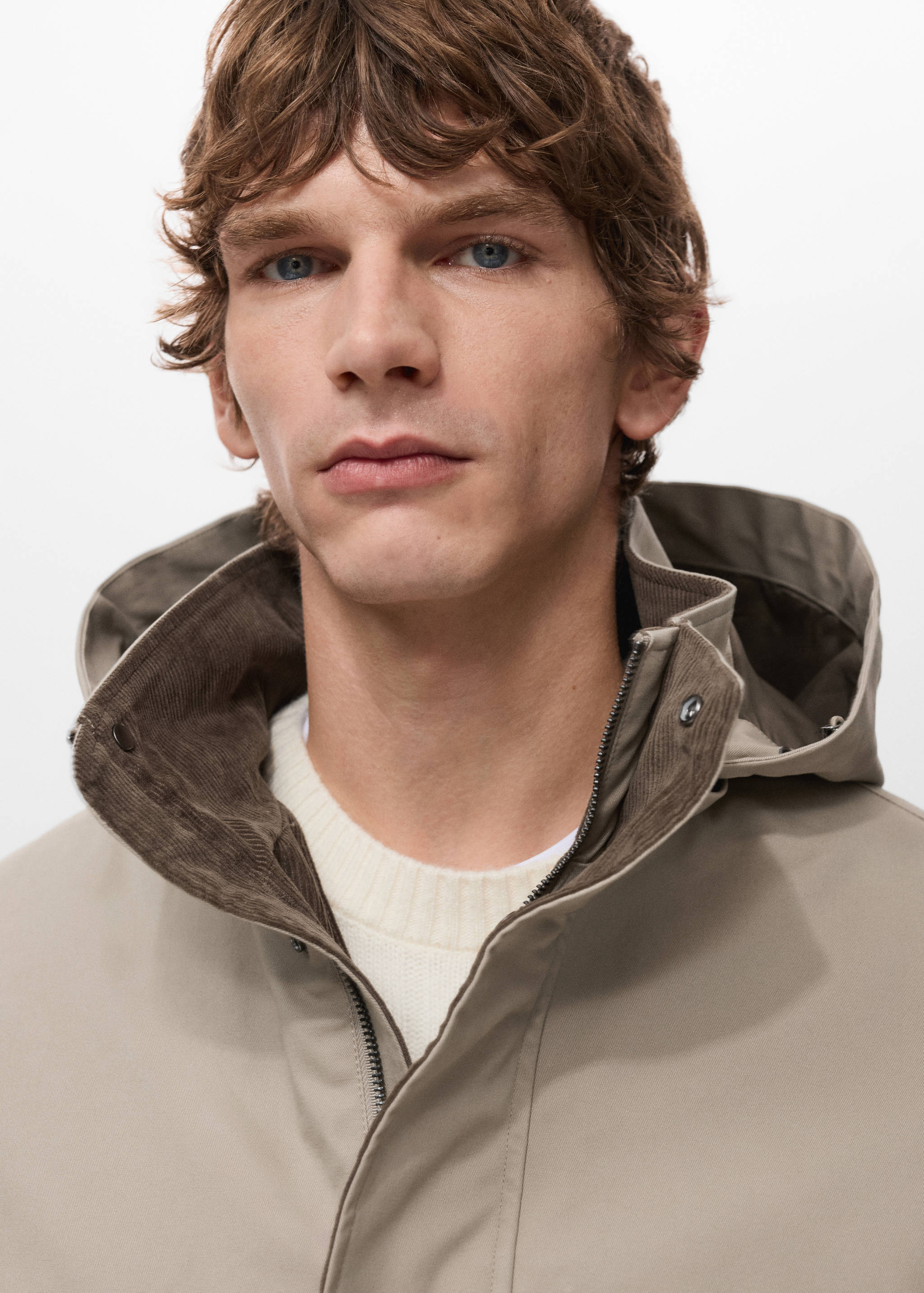 Стеганая парка со съемной внутренней курткой - Деталь изделия 1