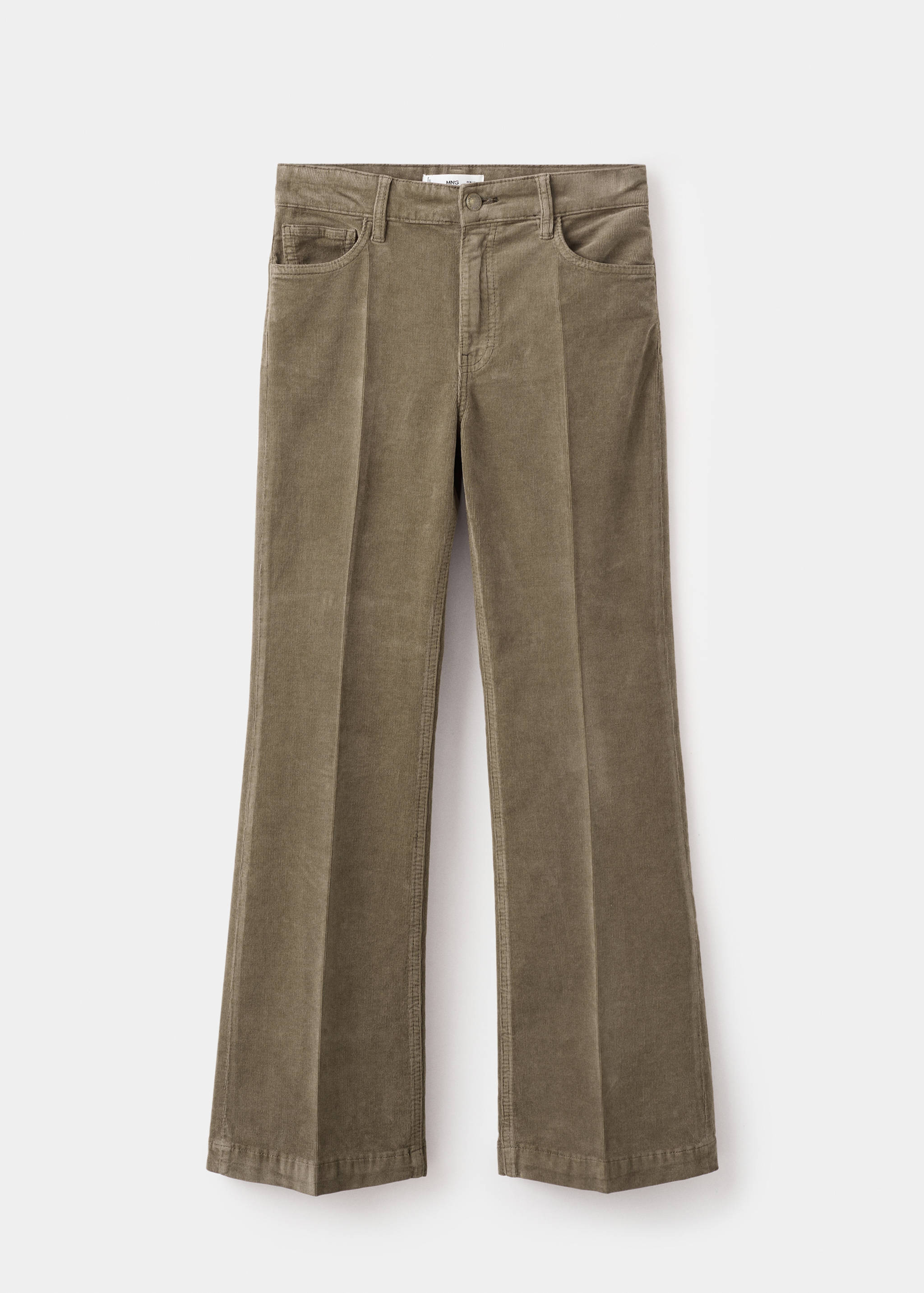 Corduroy flared jeans - Article without model