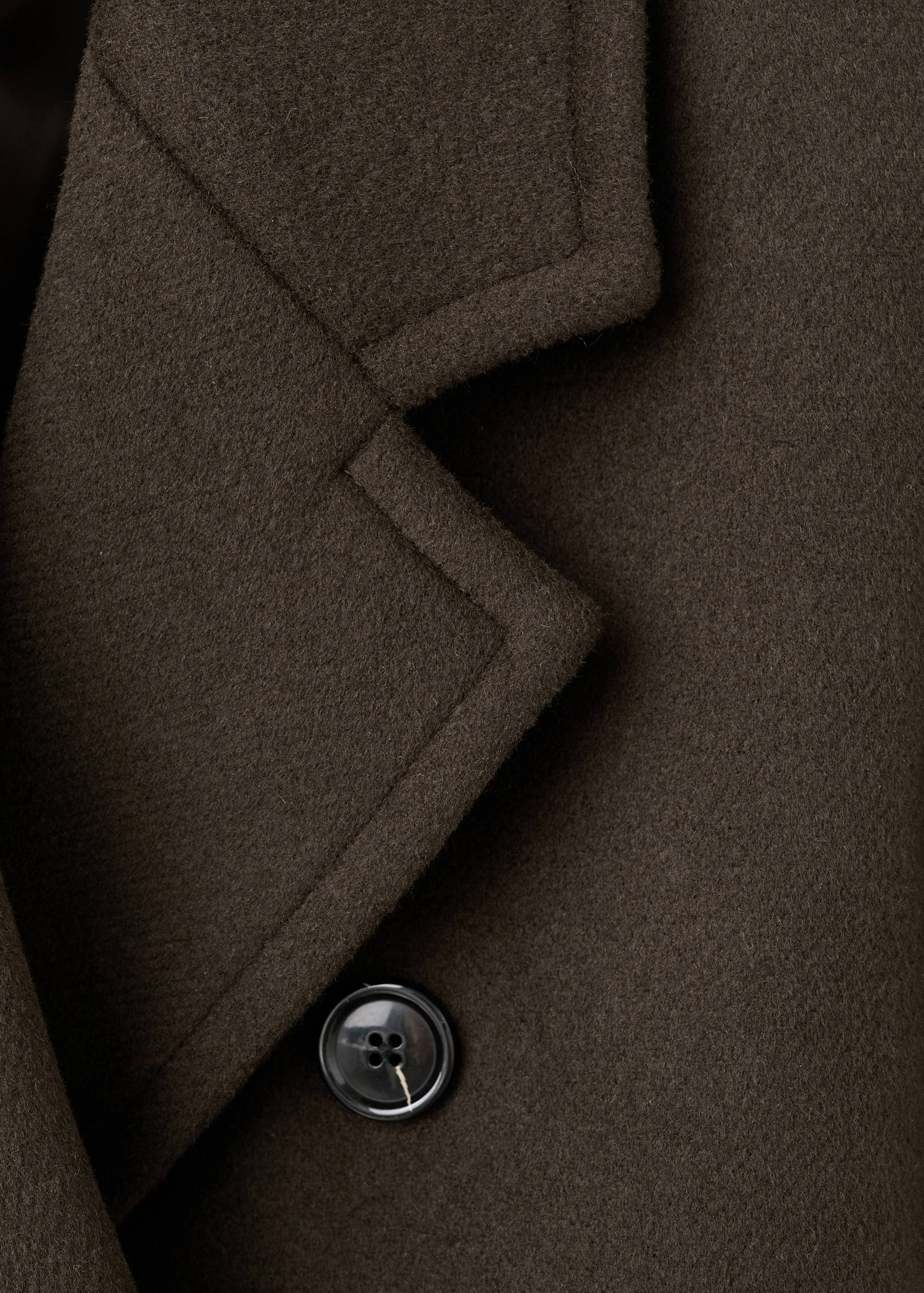 Double-breasted wool coat - Details of the article 8