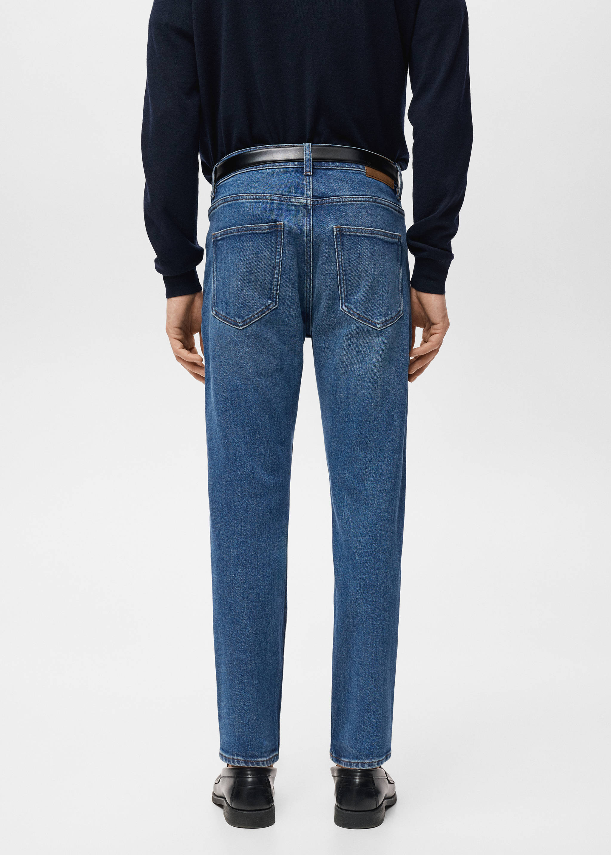 Jean Ben cropped tapered-fit - Verso de l’article