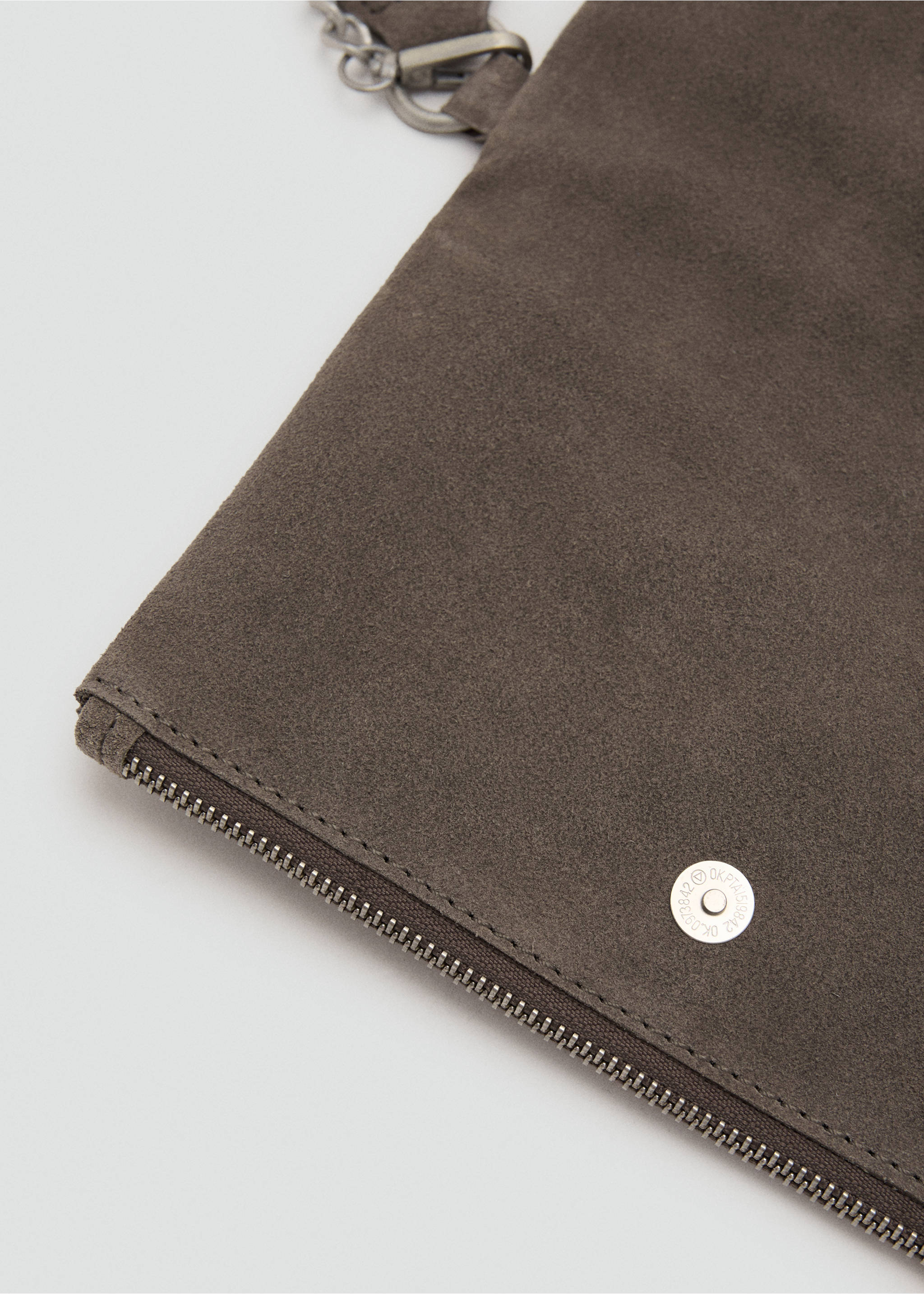 스터드 가죽 백 - 상품 내역: 3, 차콜. Ref: 27071190-00.