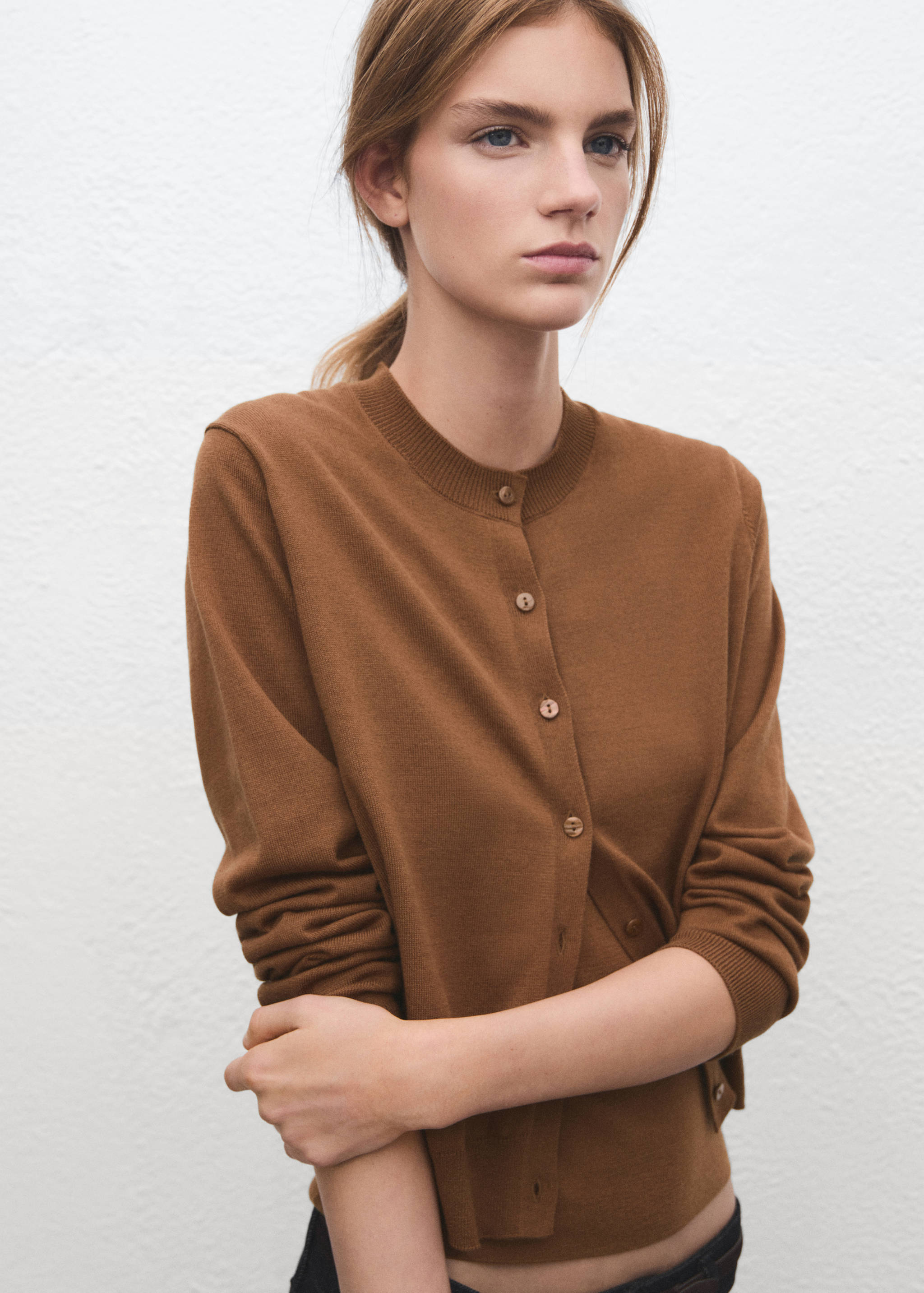 Chunky-knit wool-blend cardigan - Details of the article 6