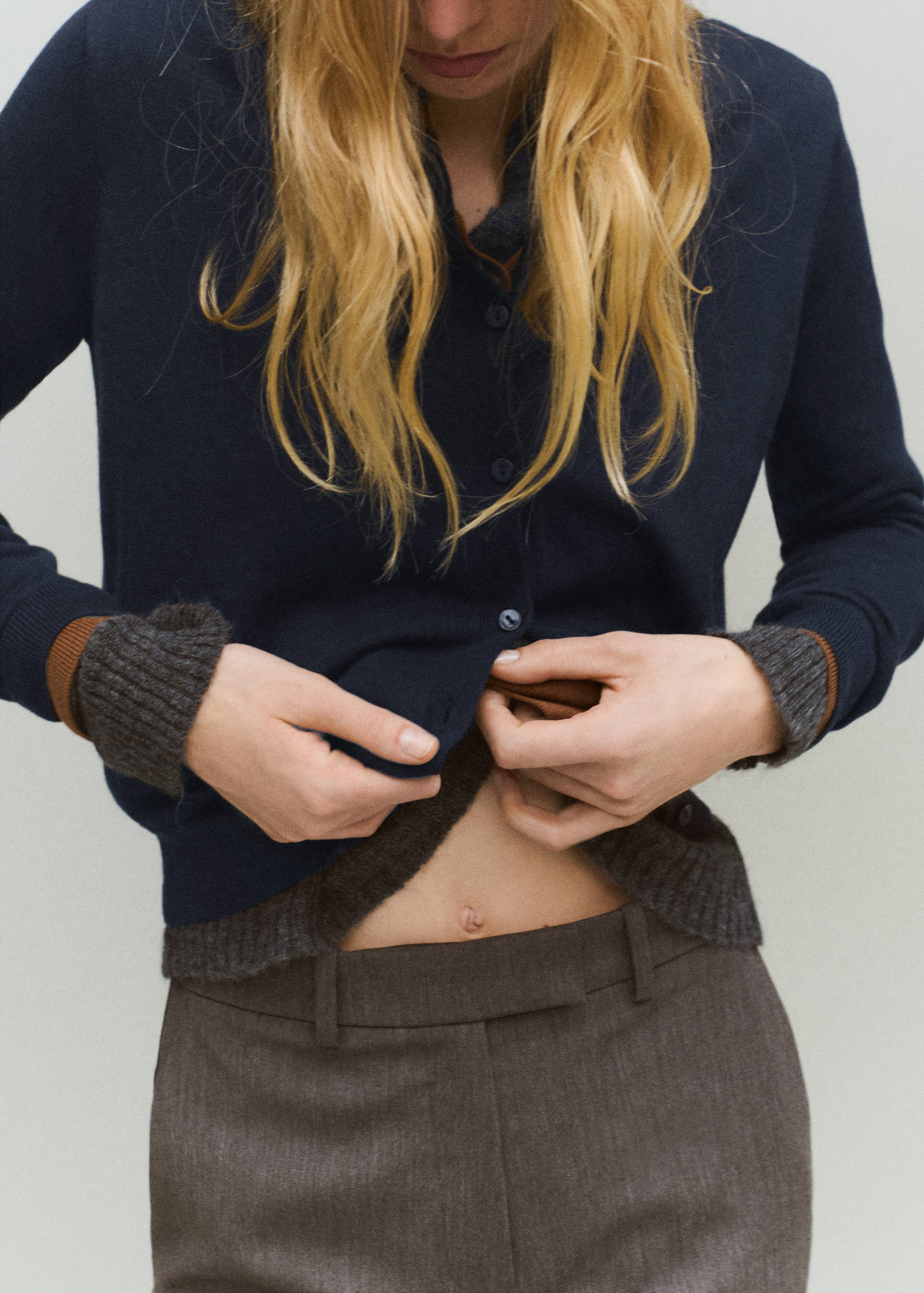 Chunky-knit wool-blend cardigan - Details of the article 6