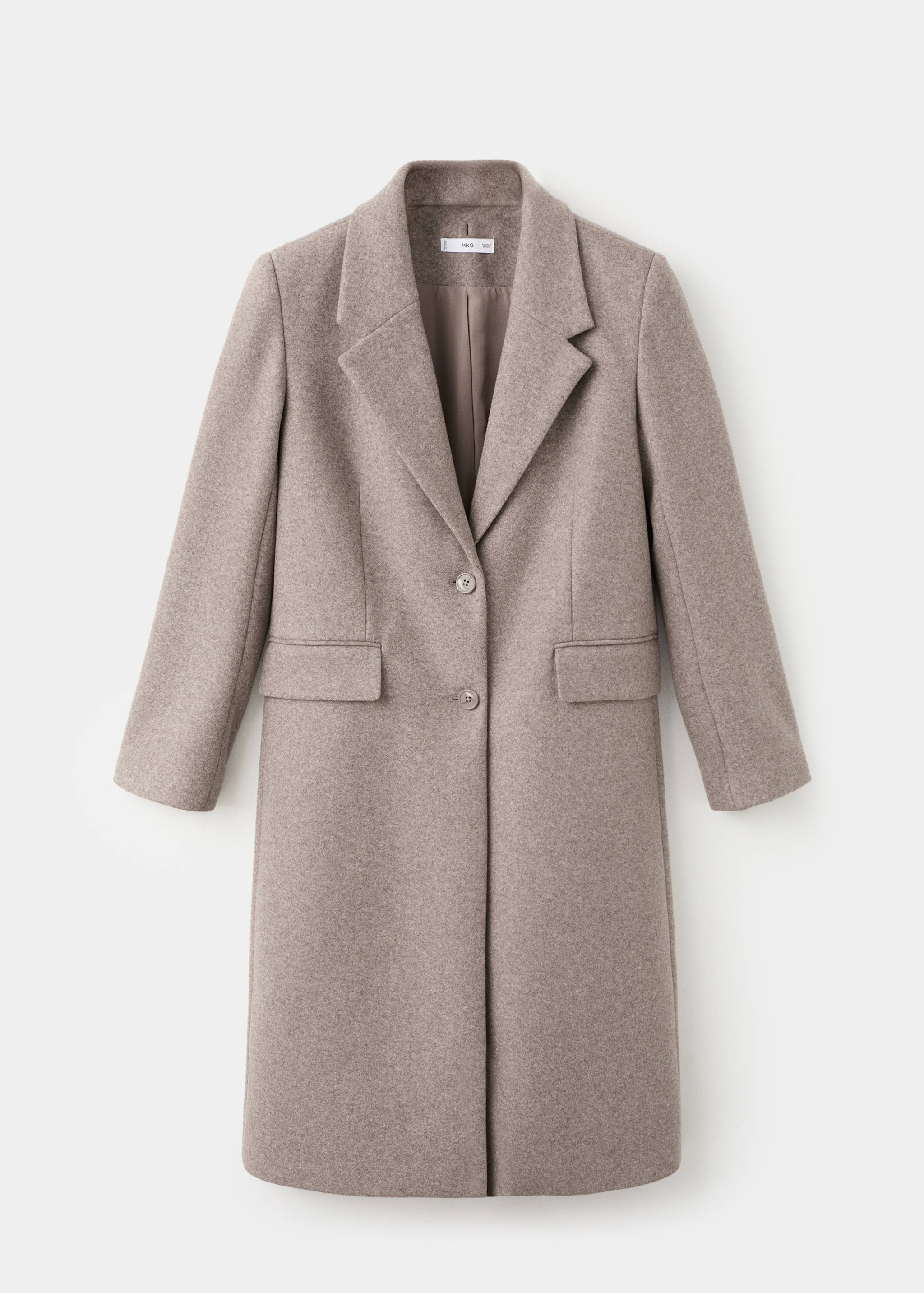 Combined coat with detachable collar - Details of the article 8
