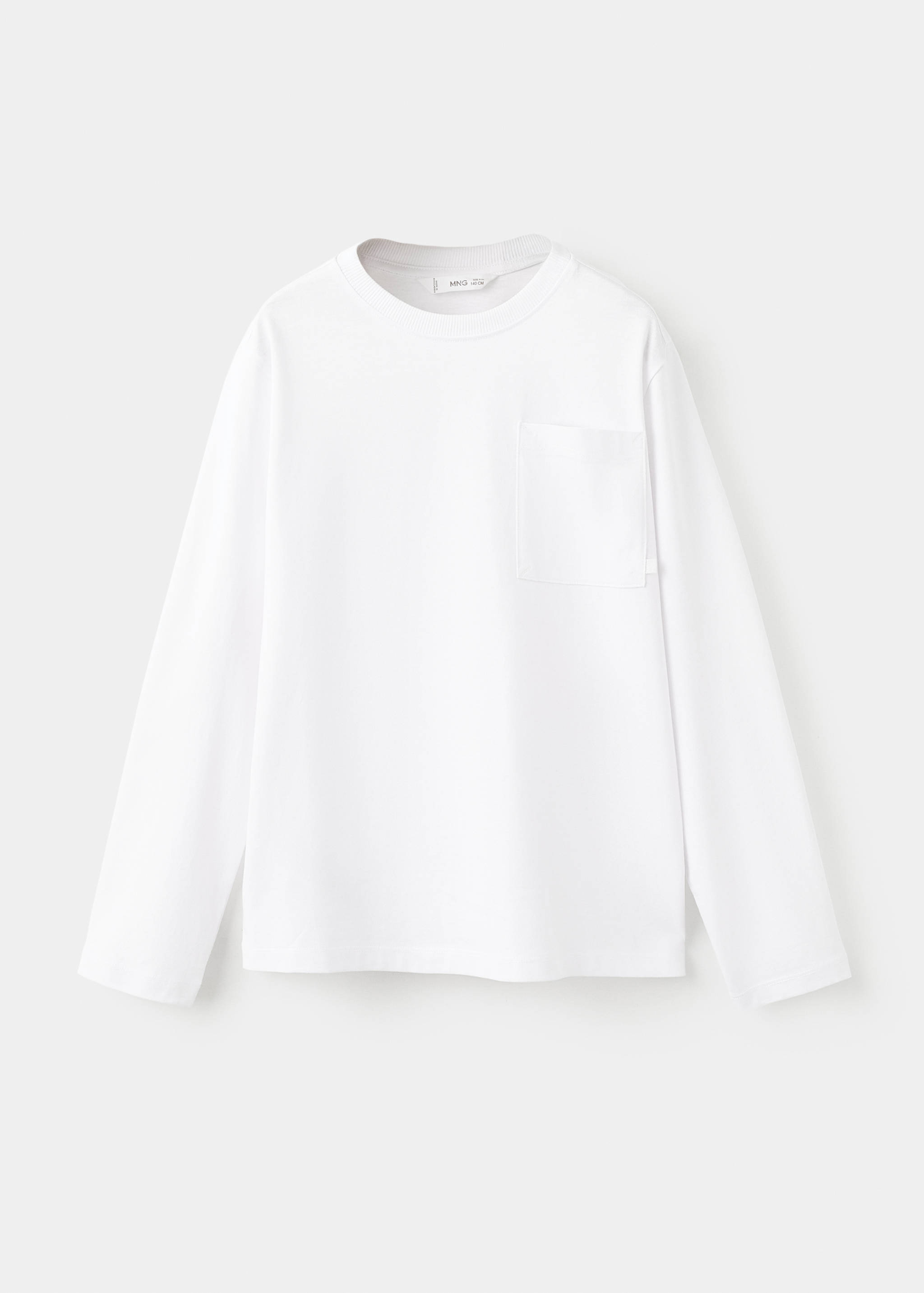 Camiseta manga larga bolsillo - Artículo sin modelo