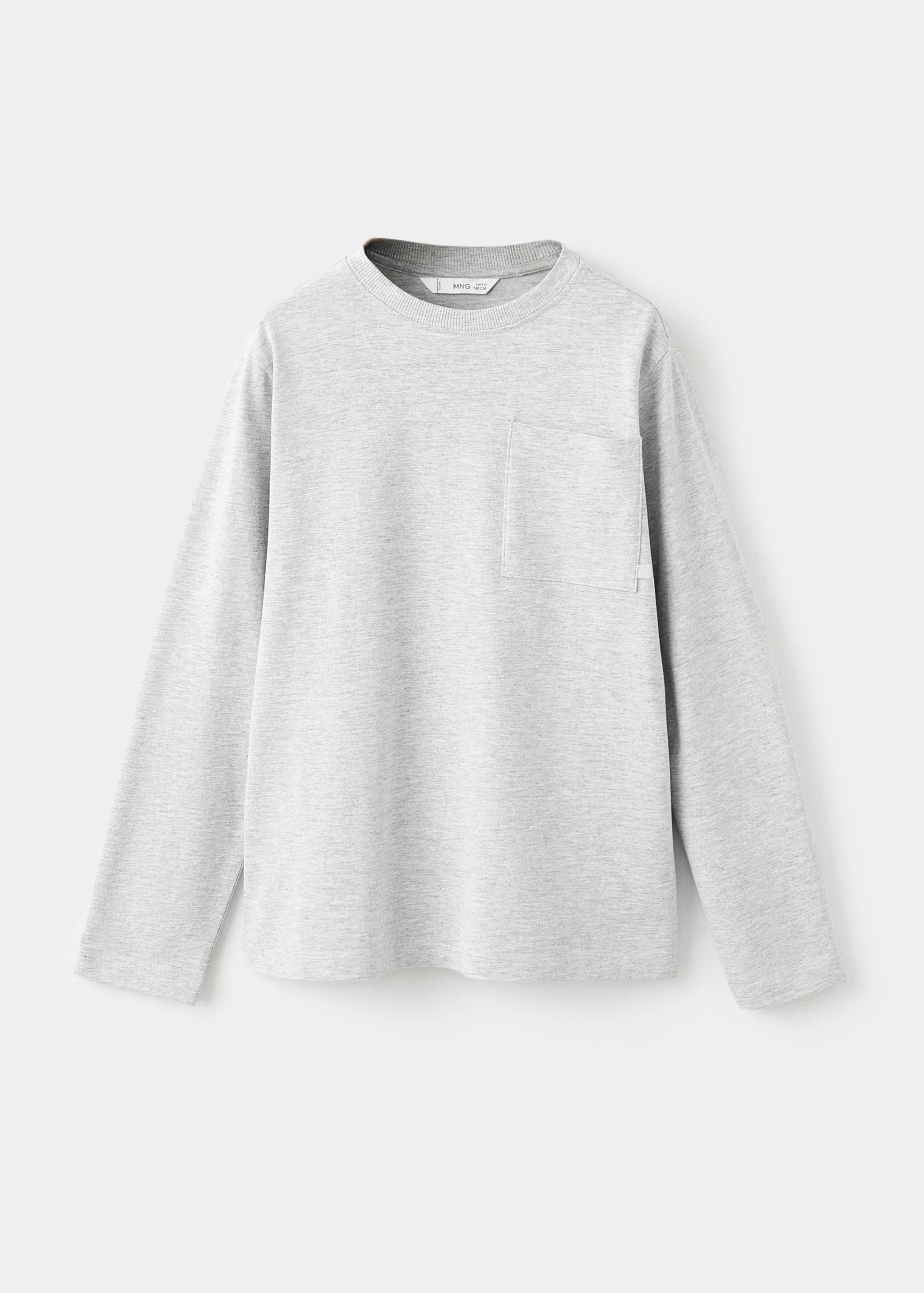 Camiseta manga larga bolsillo - Artículo sin modelo