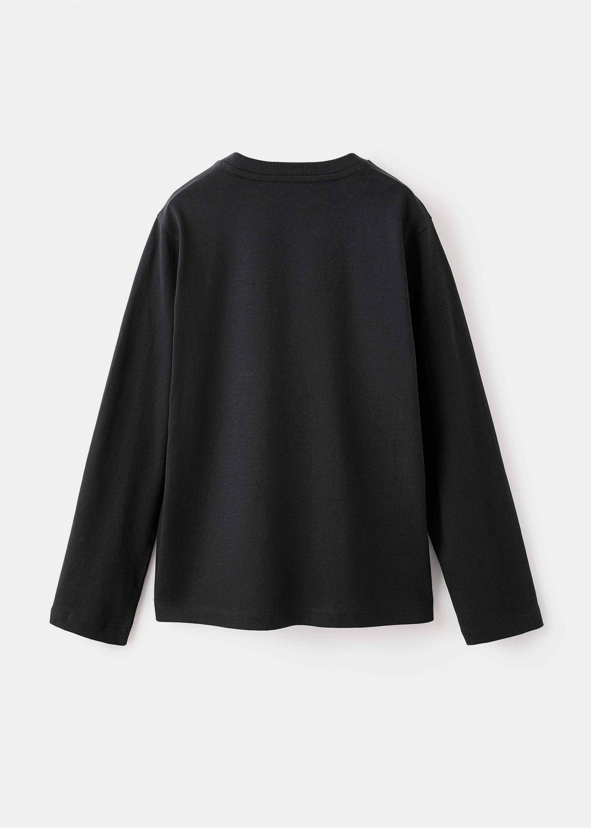 口袋长袖T恤 - null, 黑色. Ref: 27071195-00.