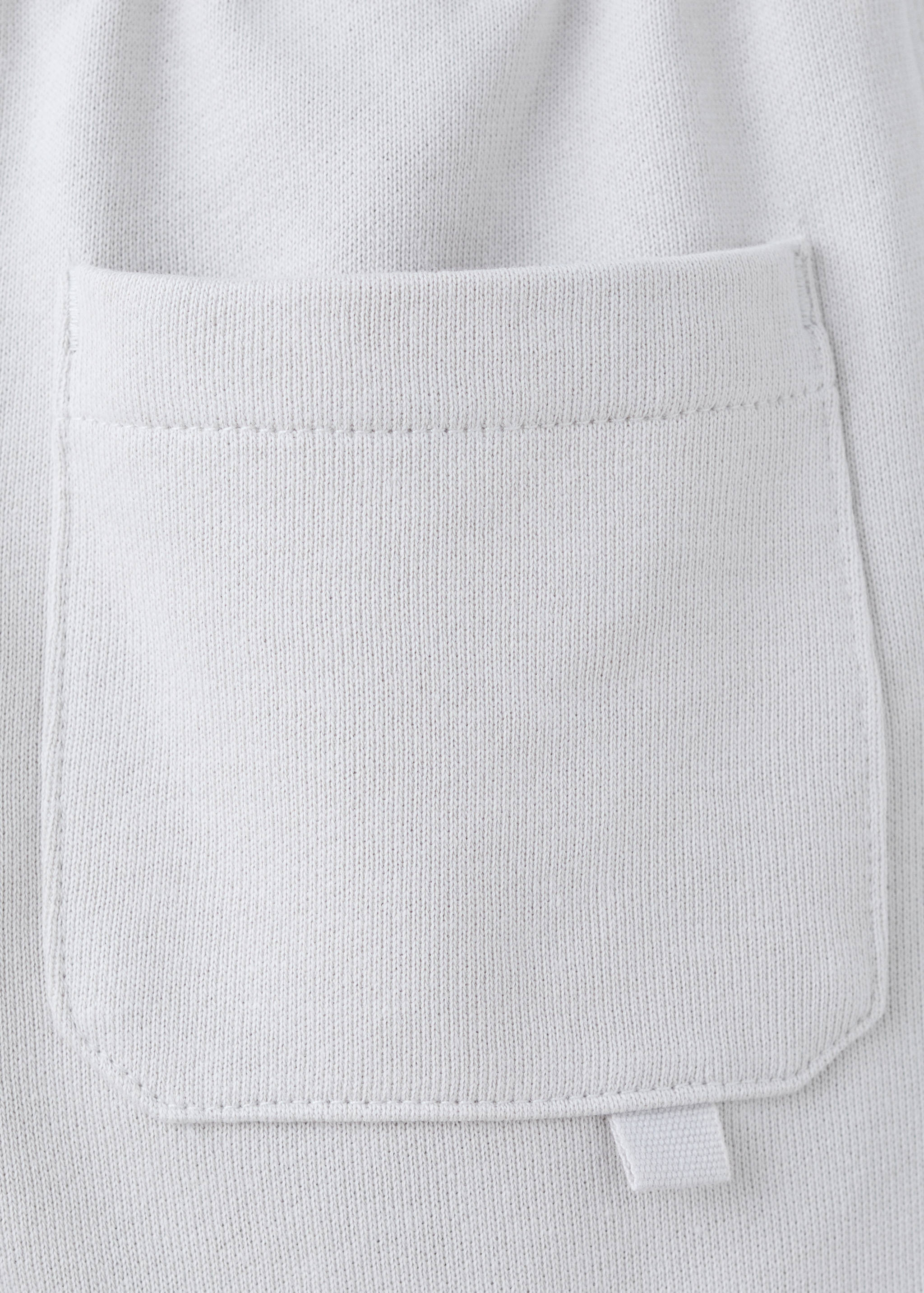 Cotton cargo joggers - Details of the article 0