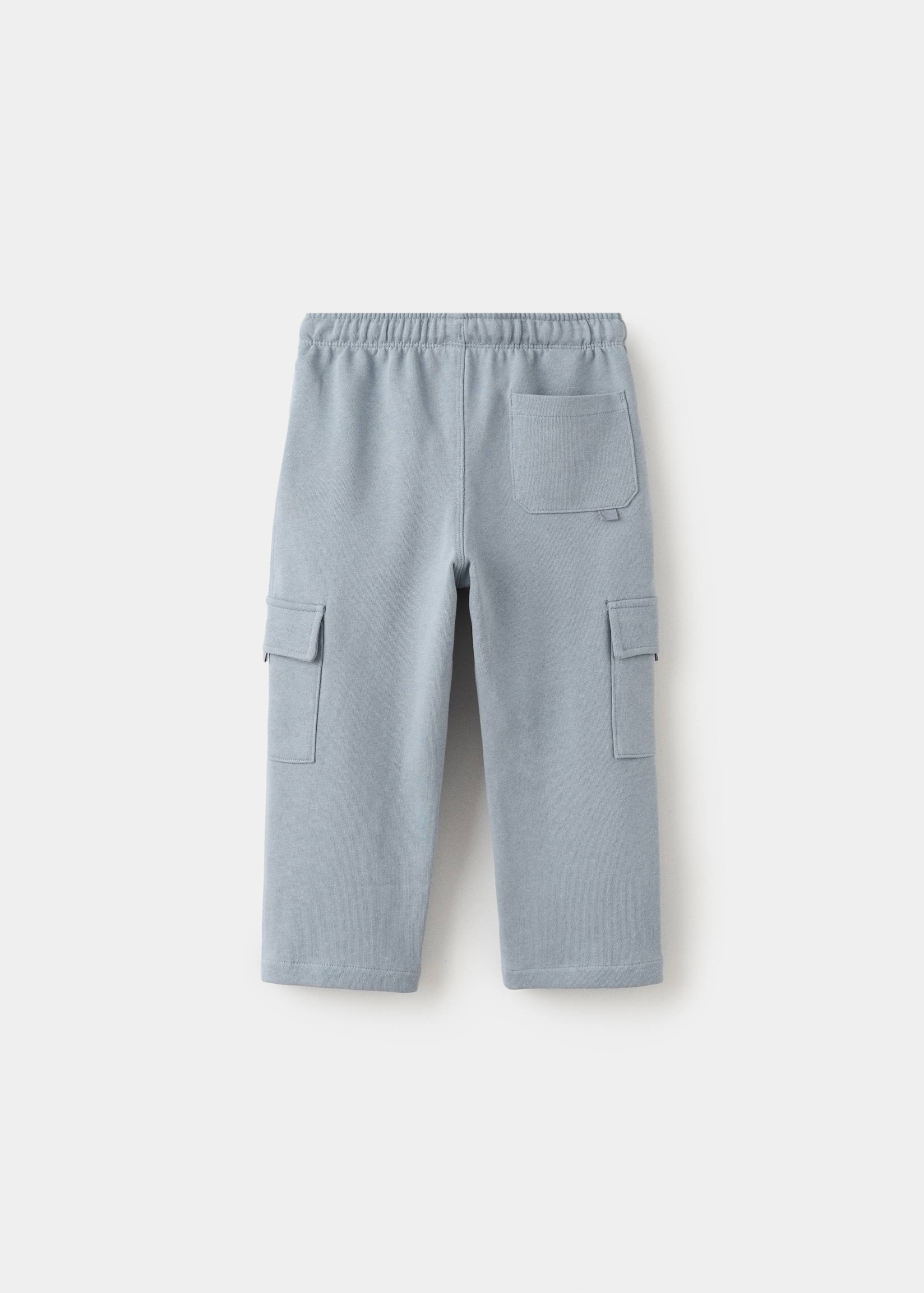 Cotton cargo joggers - Reverse of the article