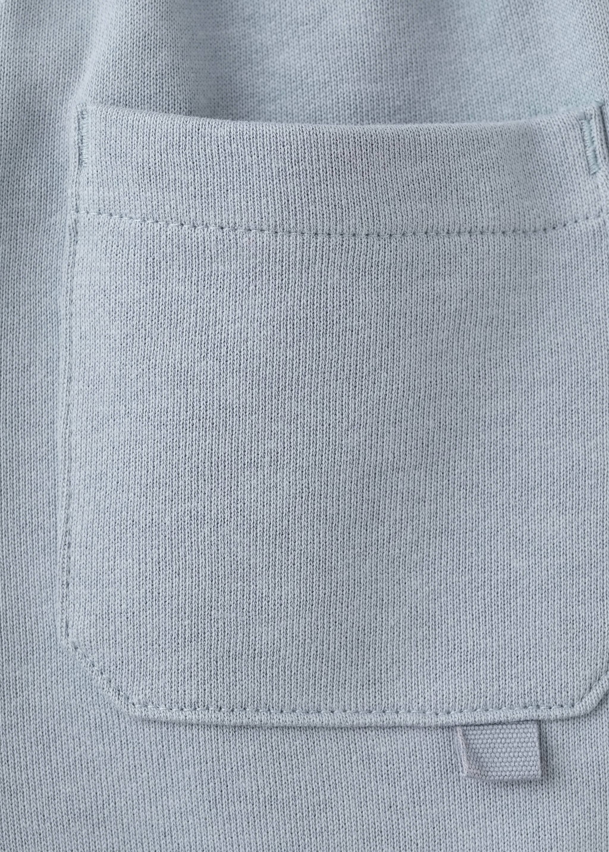 Cotton cargo joggers - Details of the article 0