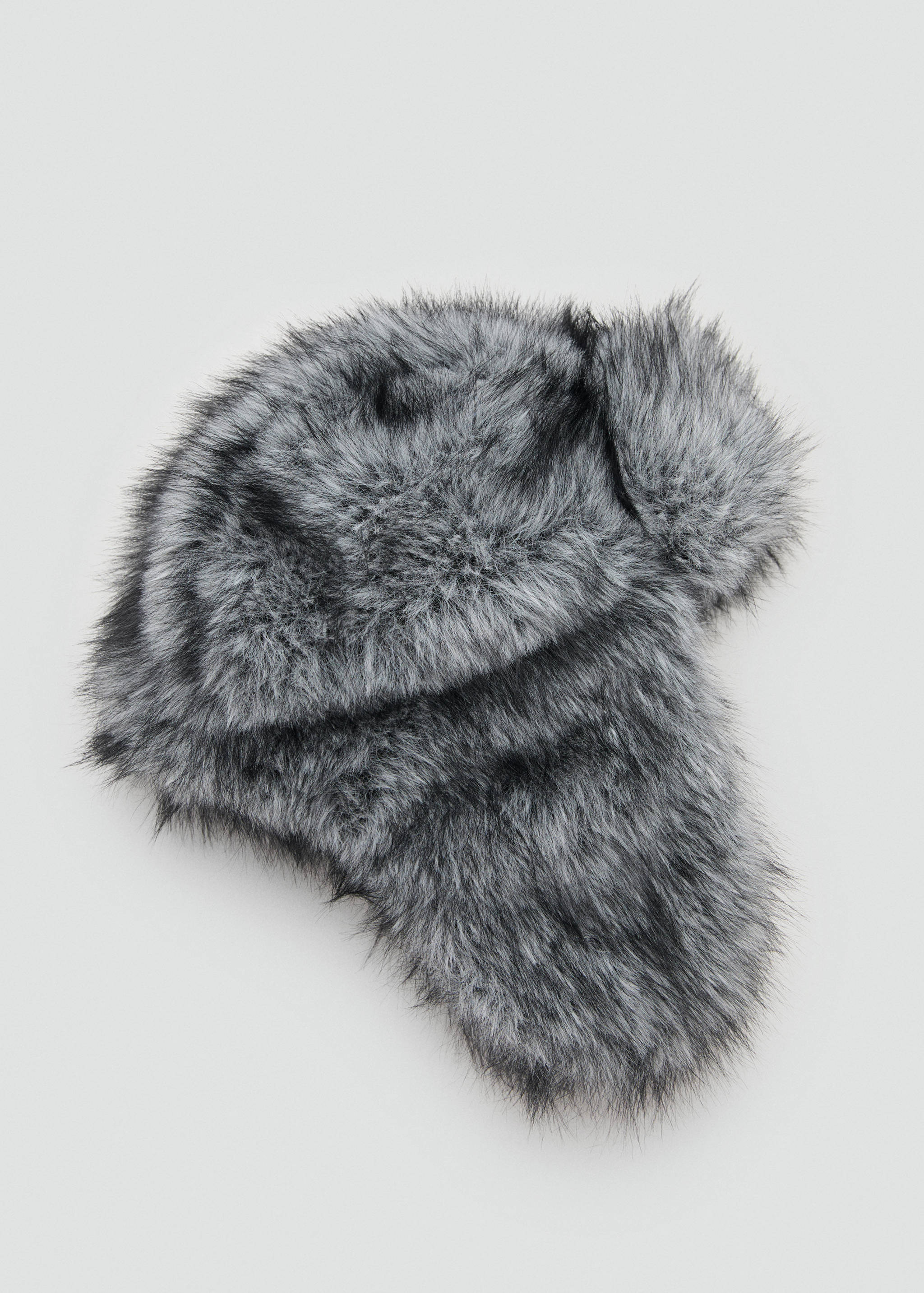 Faux-fur beanie - Medium plane