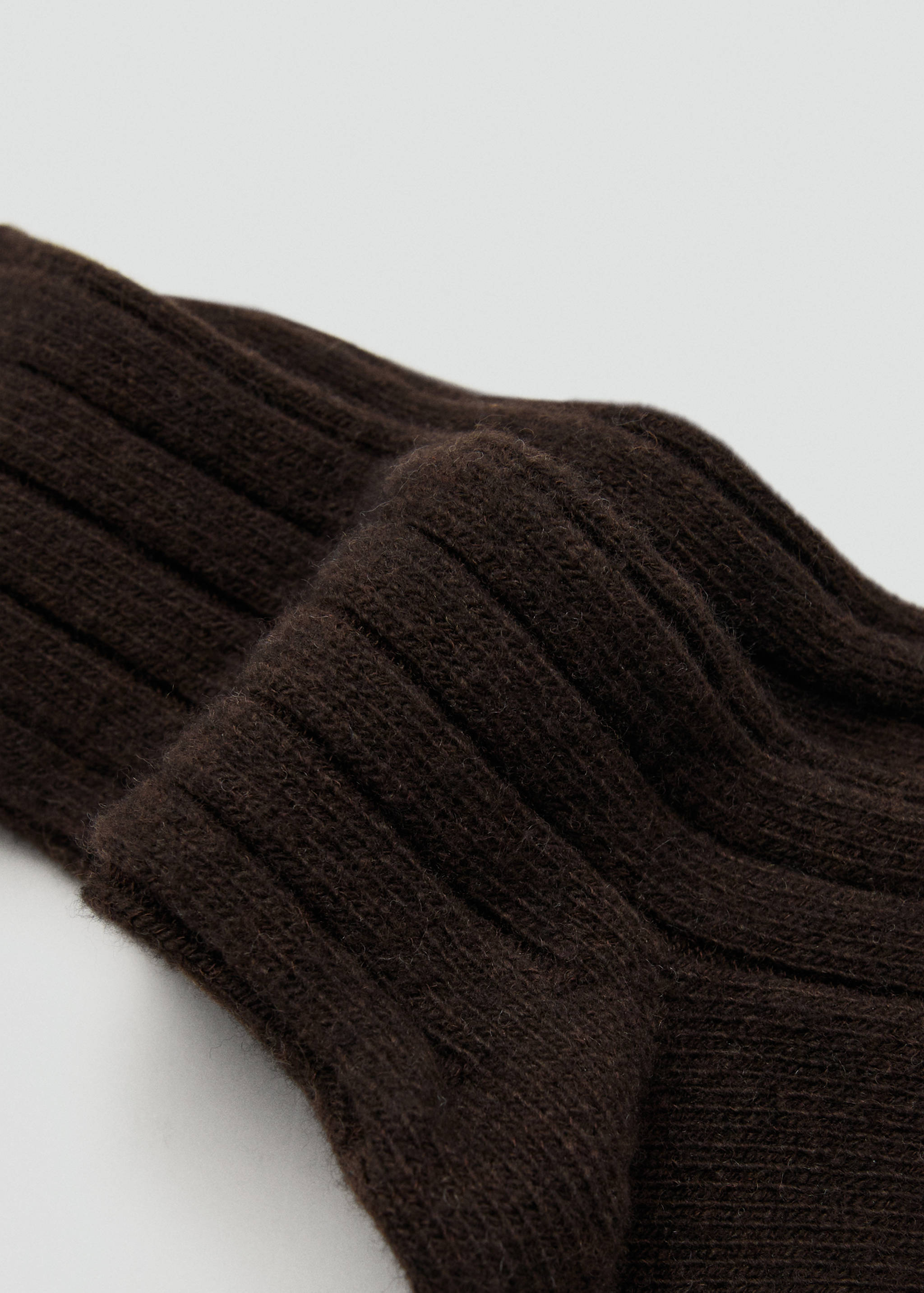 Ribbed wool blend socks - Details of the article 2