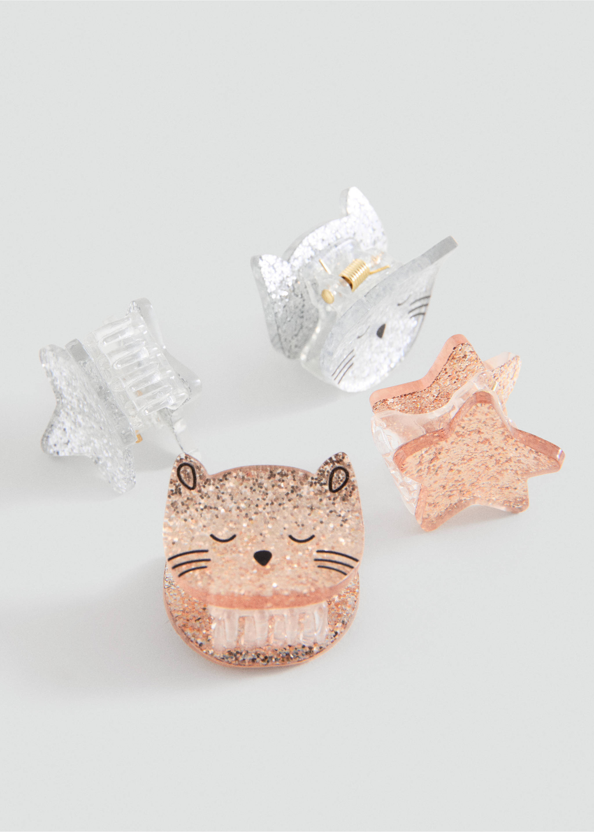 发夹组合 - null, 金黄色. Ref: 27071206-00.