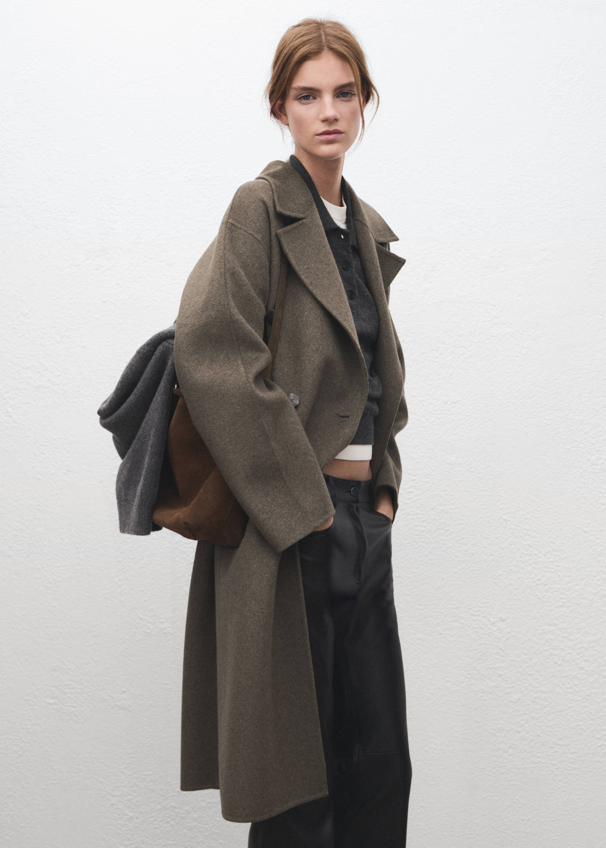 Manteau laine fait main oversize - Détail de l'article 1