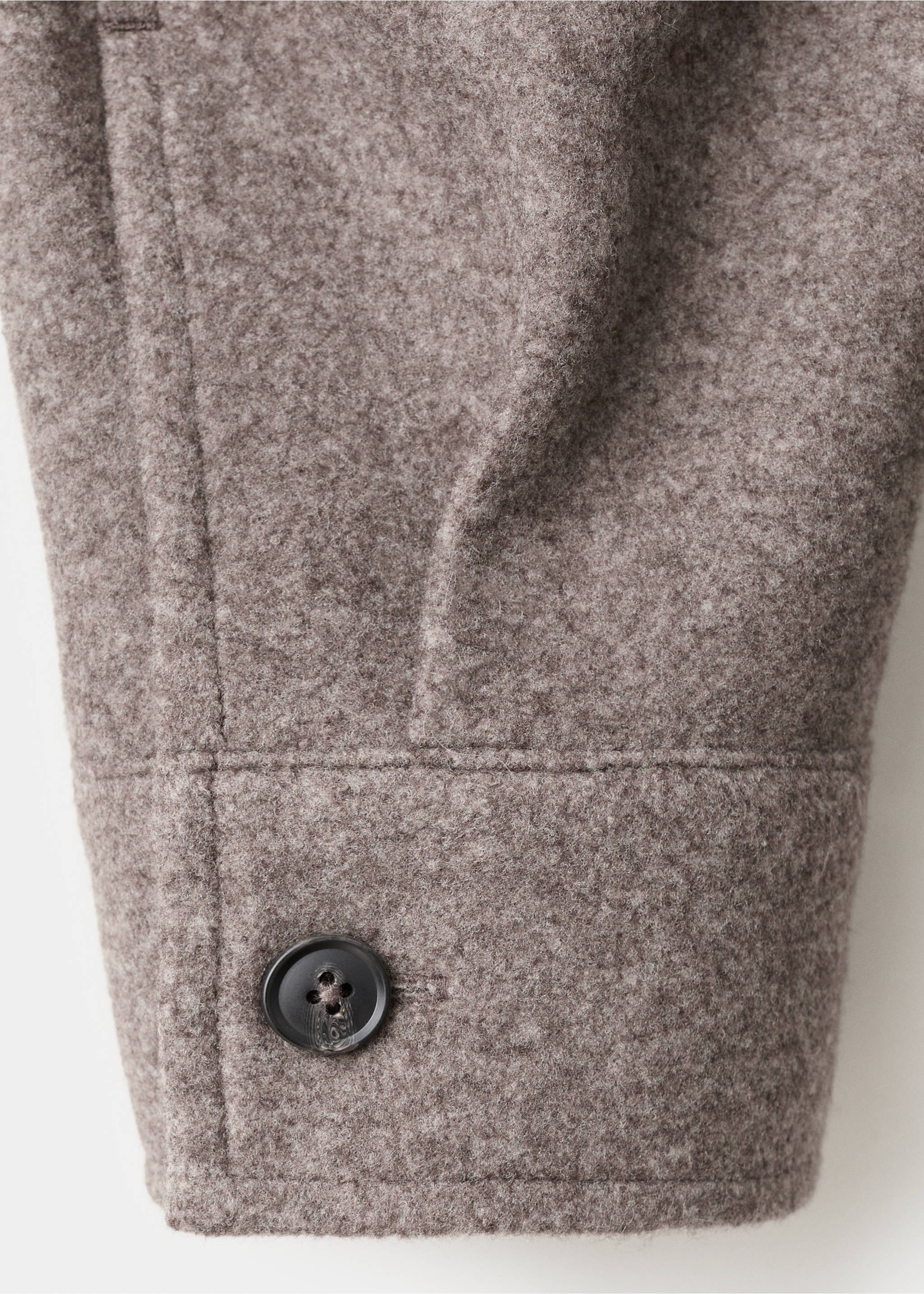 Surchemise flanelle regular-fit - Détail de l'article 0, Marron moyen. Ref: 27071211-00.