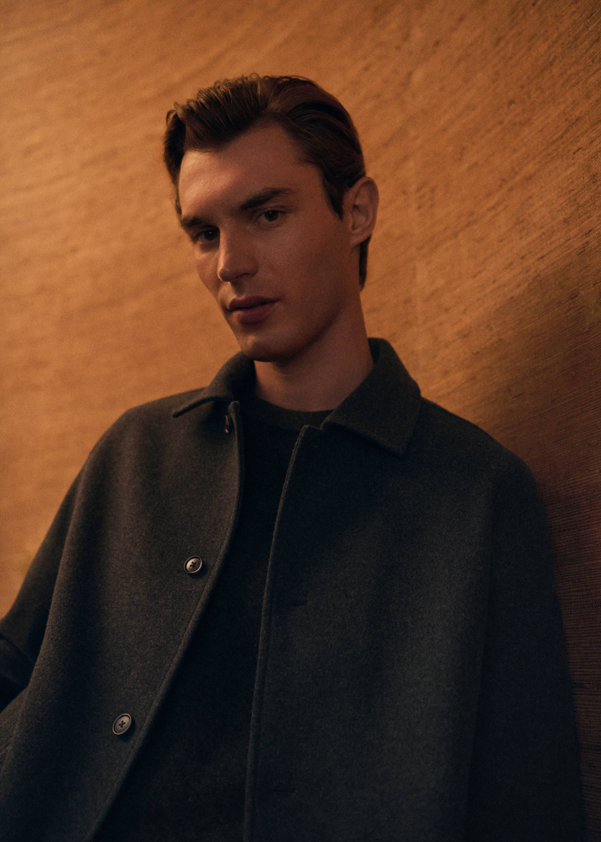 Regular fit flannel overshirt - Details of the article 5