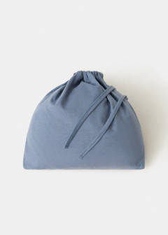 Two-piece plain cotton pyjamas — Ink Blue 9