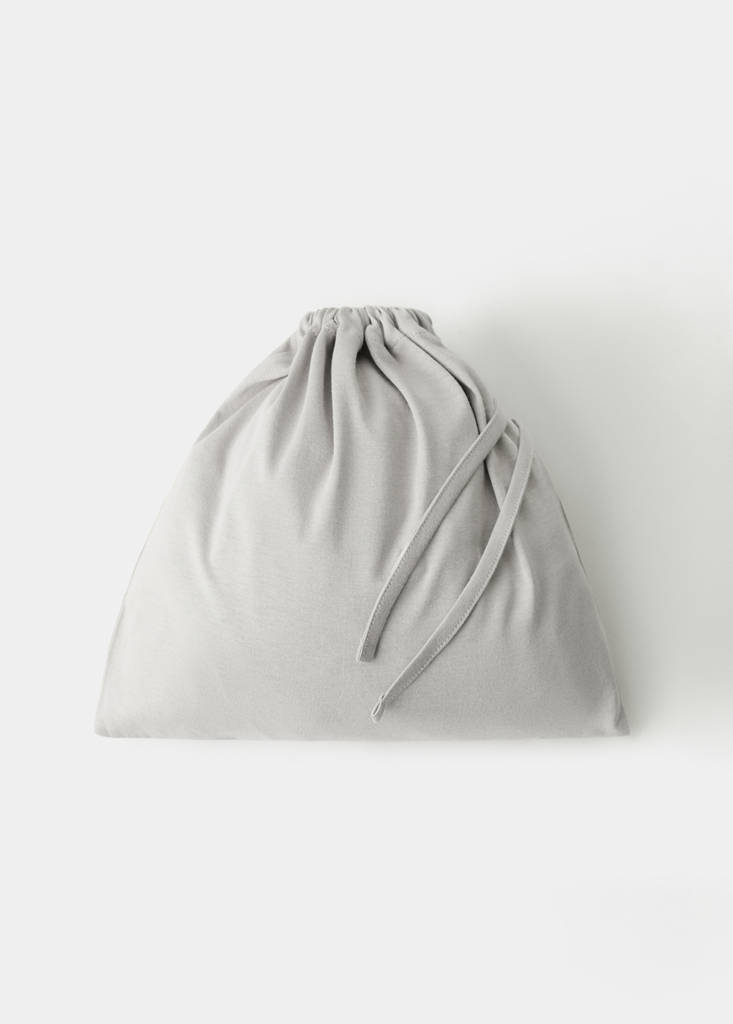 Two-piece plain cotton pyjamas — Grey