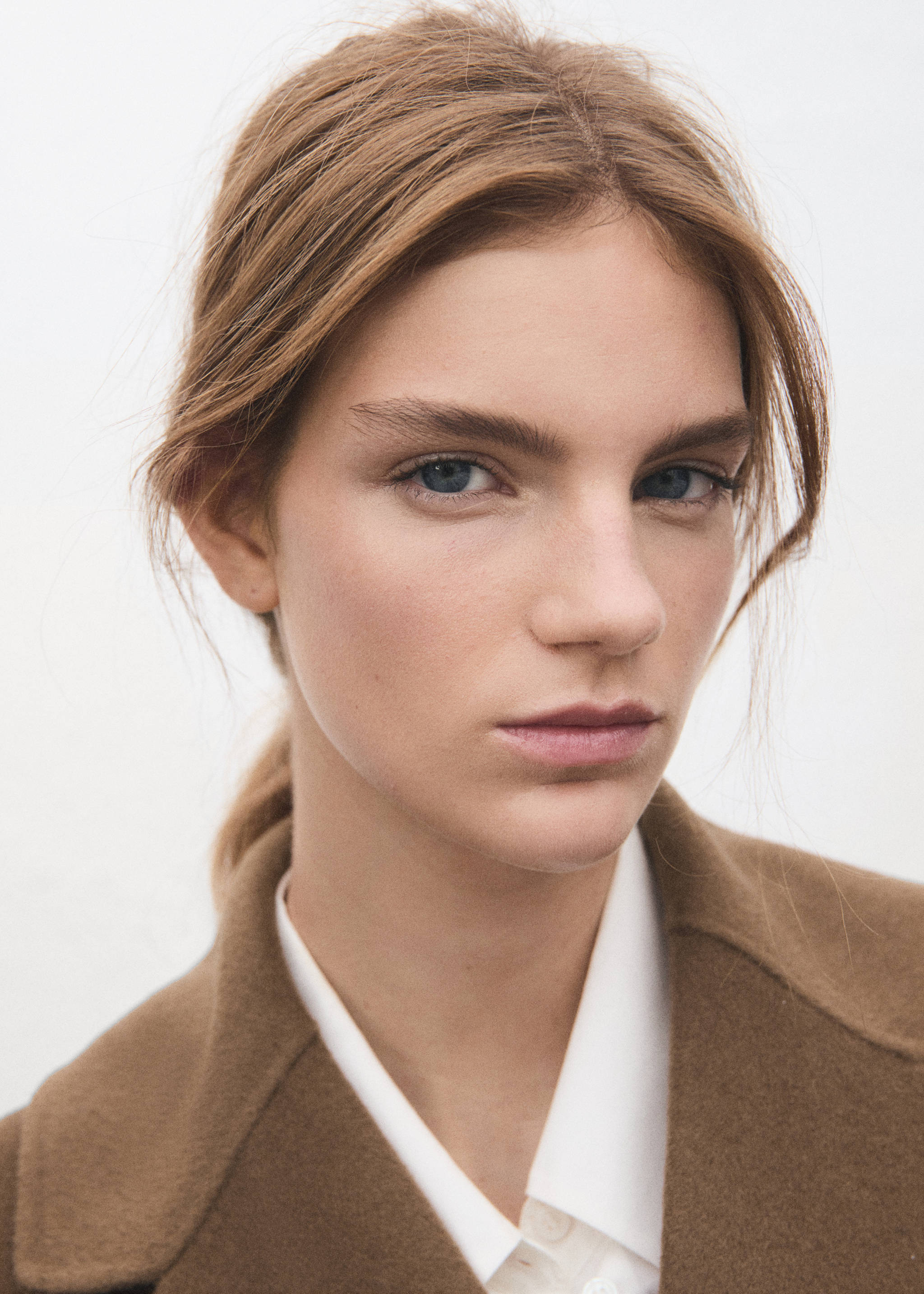 Manteau laine fait à la main ceinture - Détail de l'article 1