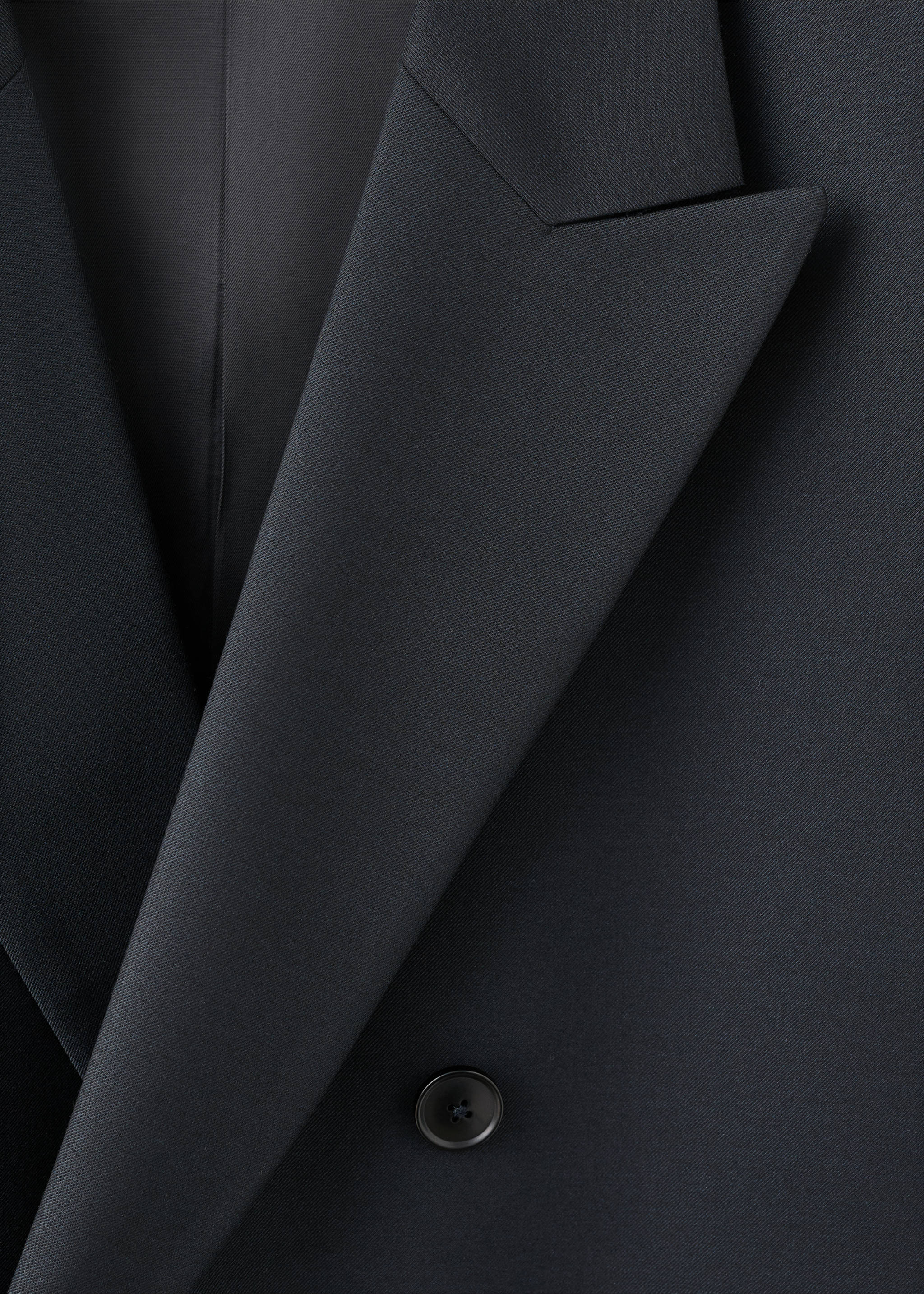 波士顿修身双排扣西装外套 - null, 海军蓝. Ref: 27071219-00.