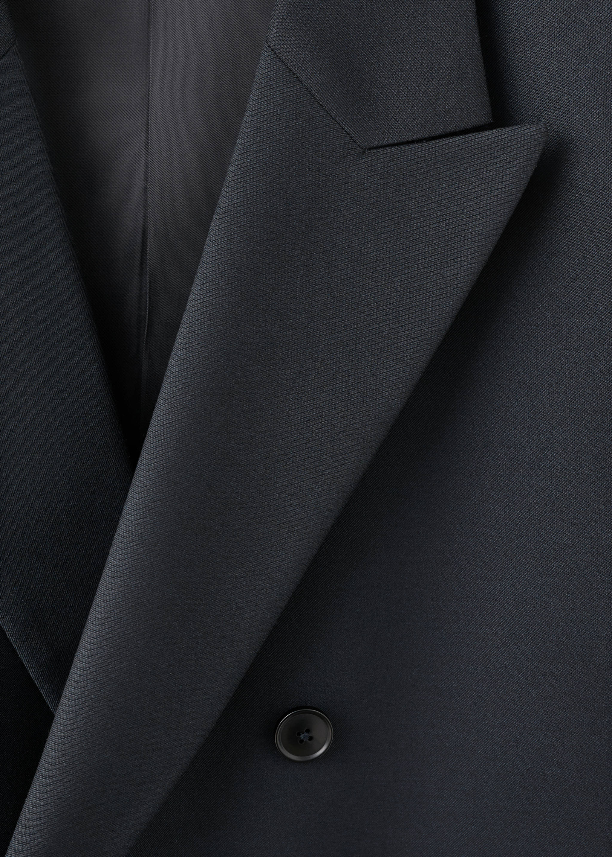 波士顿修身双排扣西装外套 - null