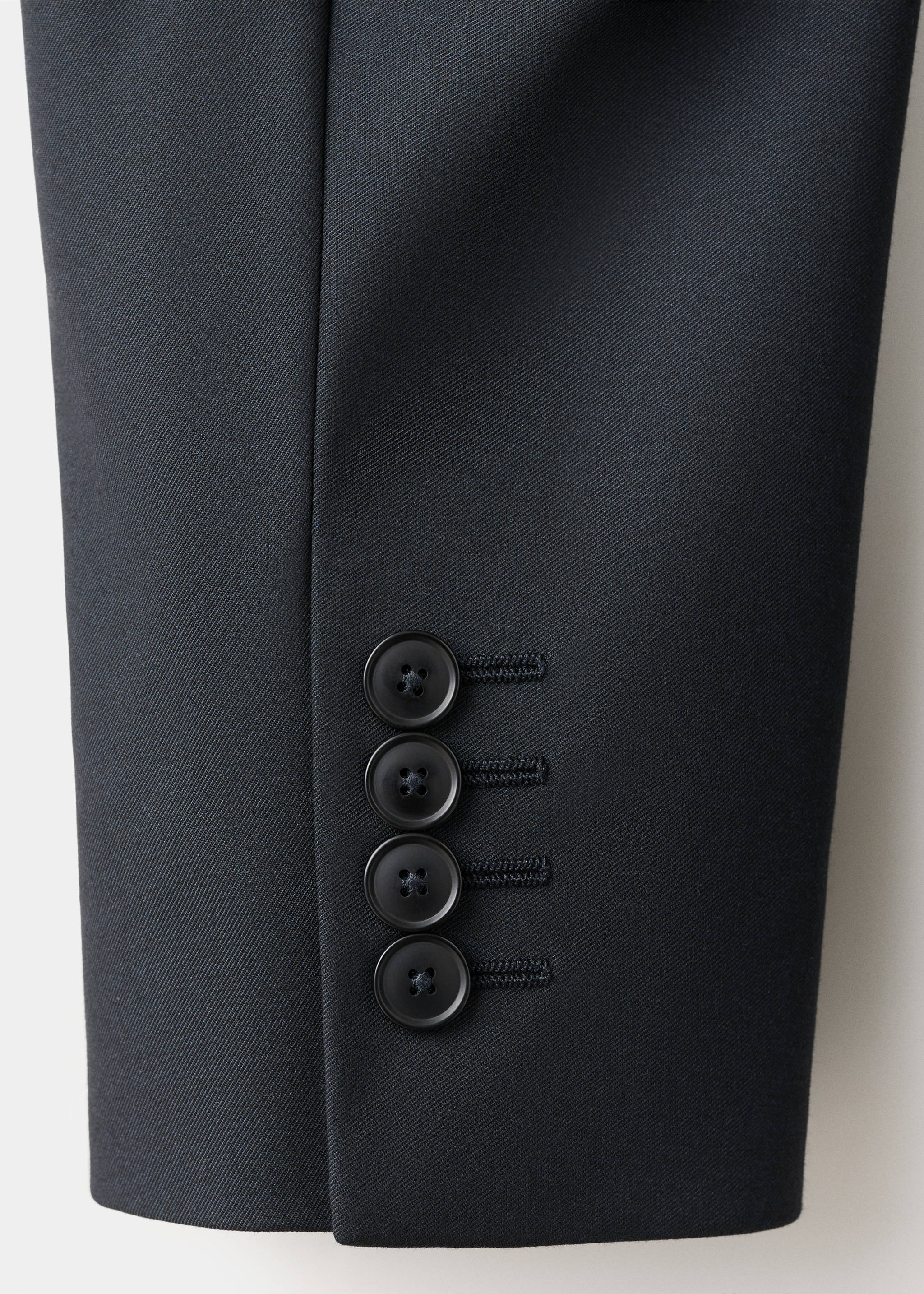 波士顿修身双排扣西装外套 - null, 海军蓝. Ref: 27071219-00.