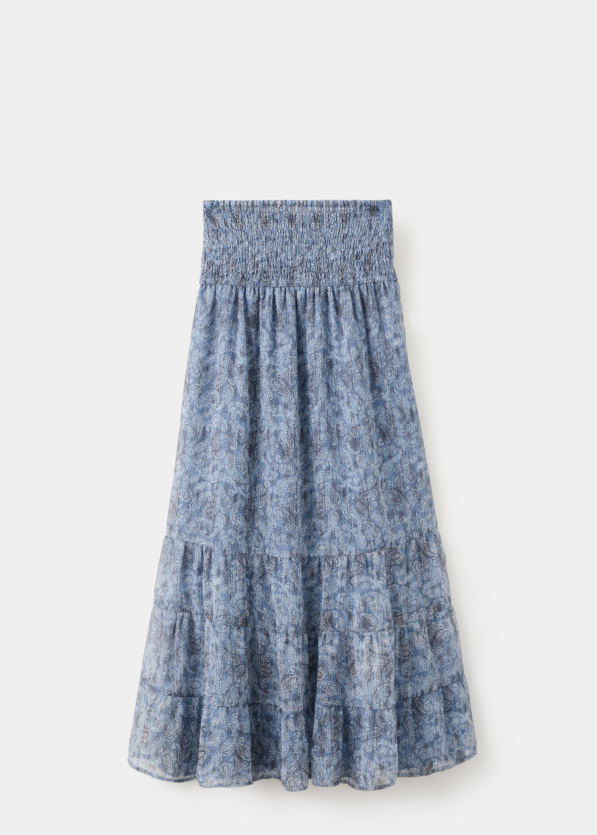 Printed long skirt - Article without model