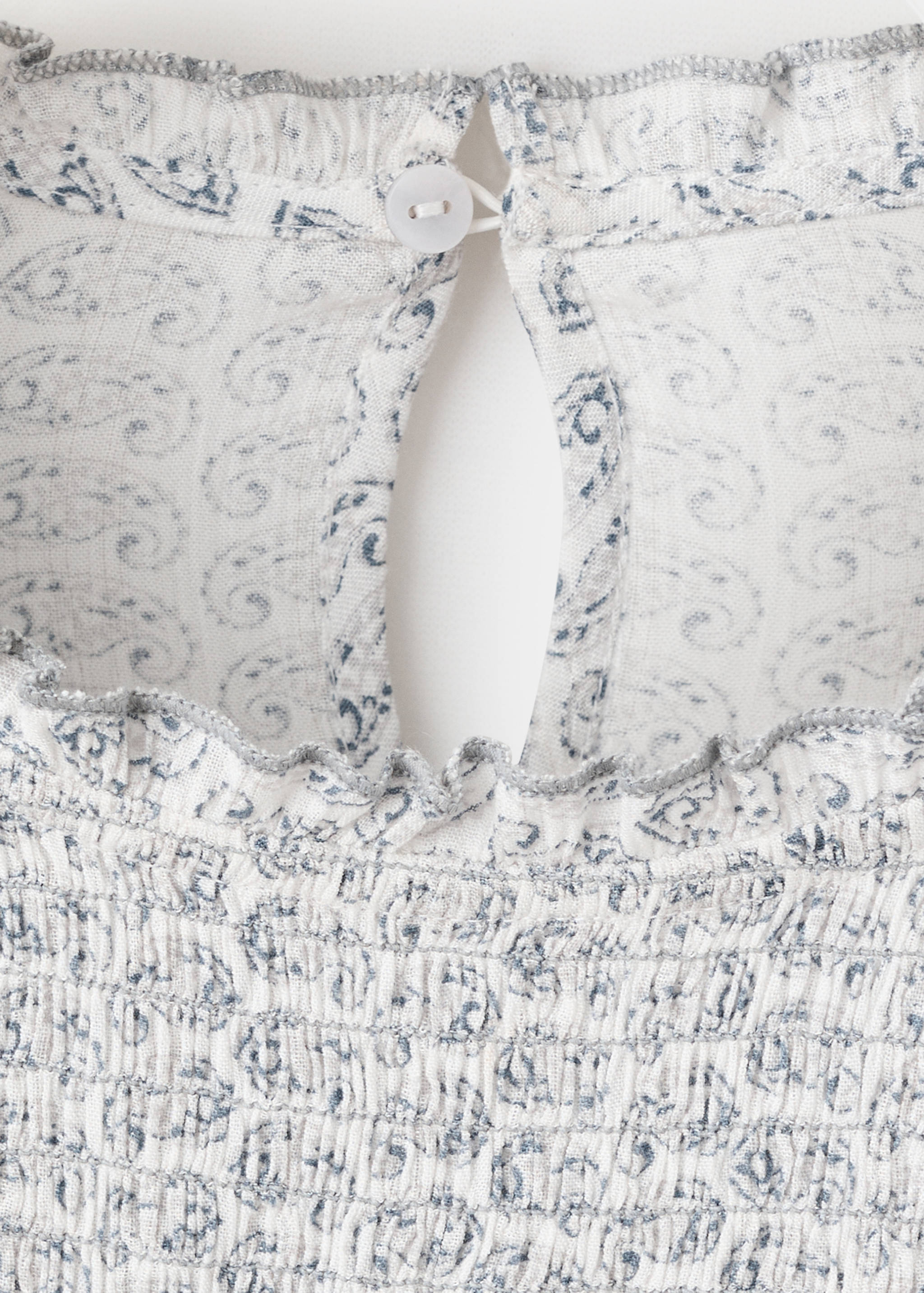 Ruched printed blouse - Details of the article 8