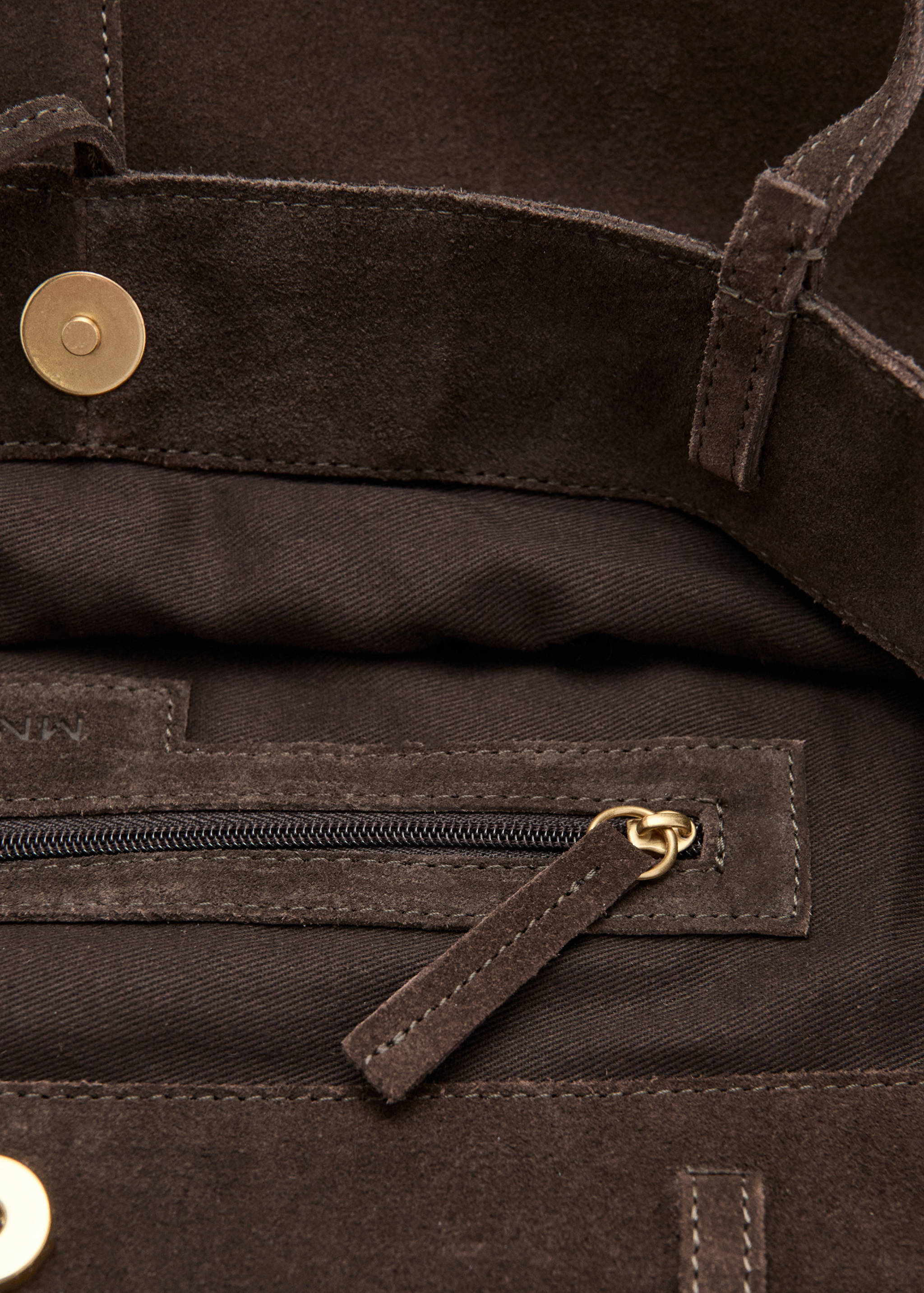 Sac cabas en daim nœud - Détail de l'article 2