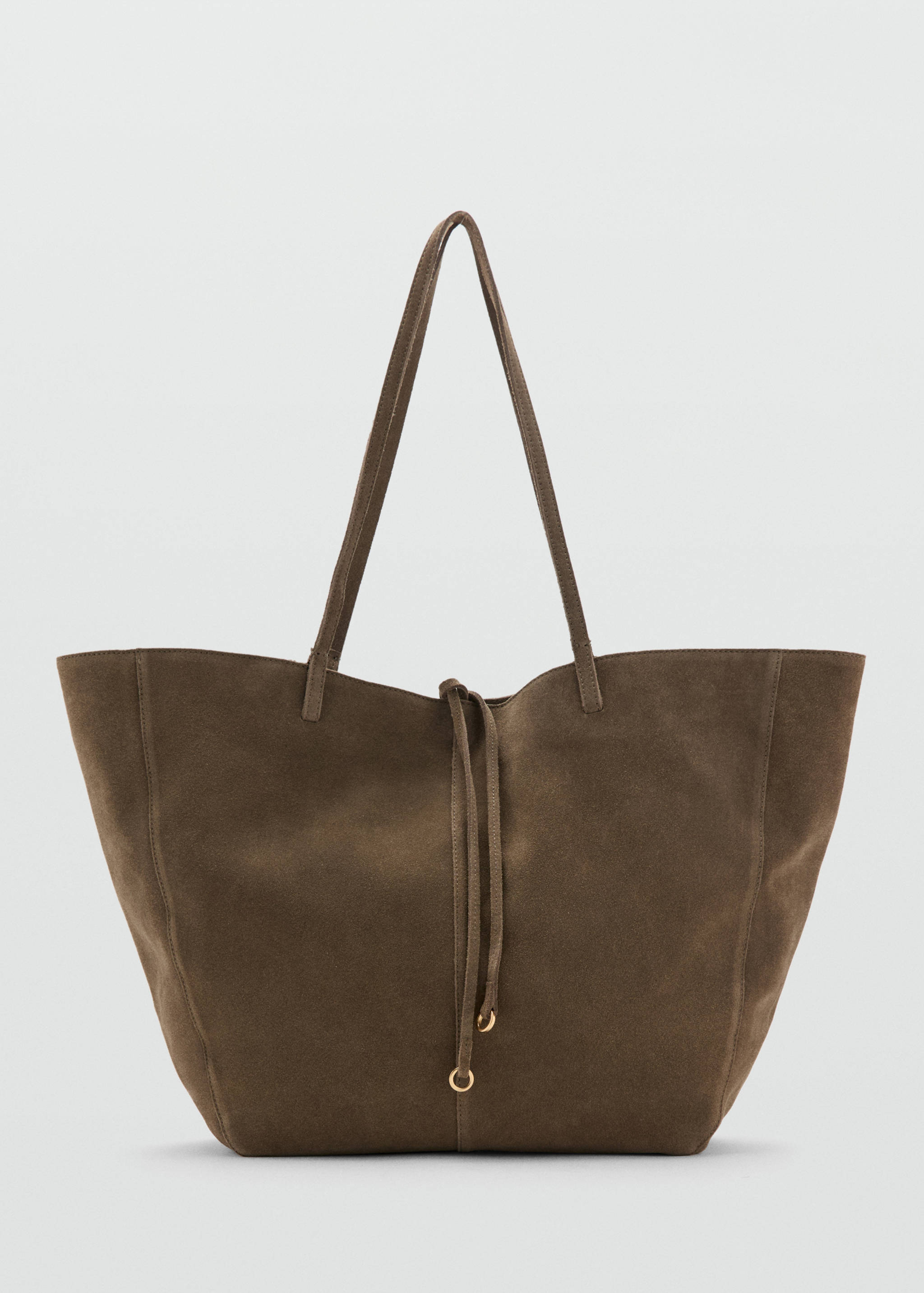 Sac cabas en daim nœud - Article sans modèle