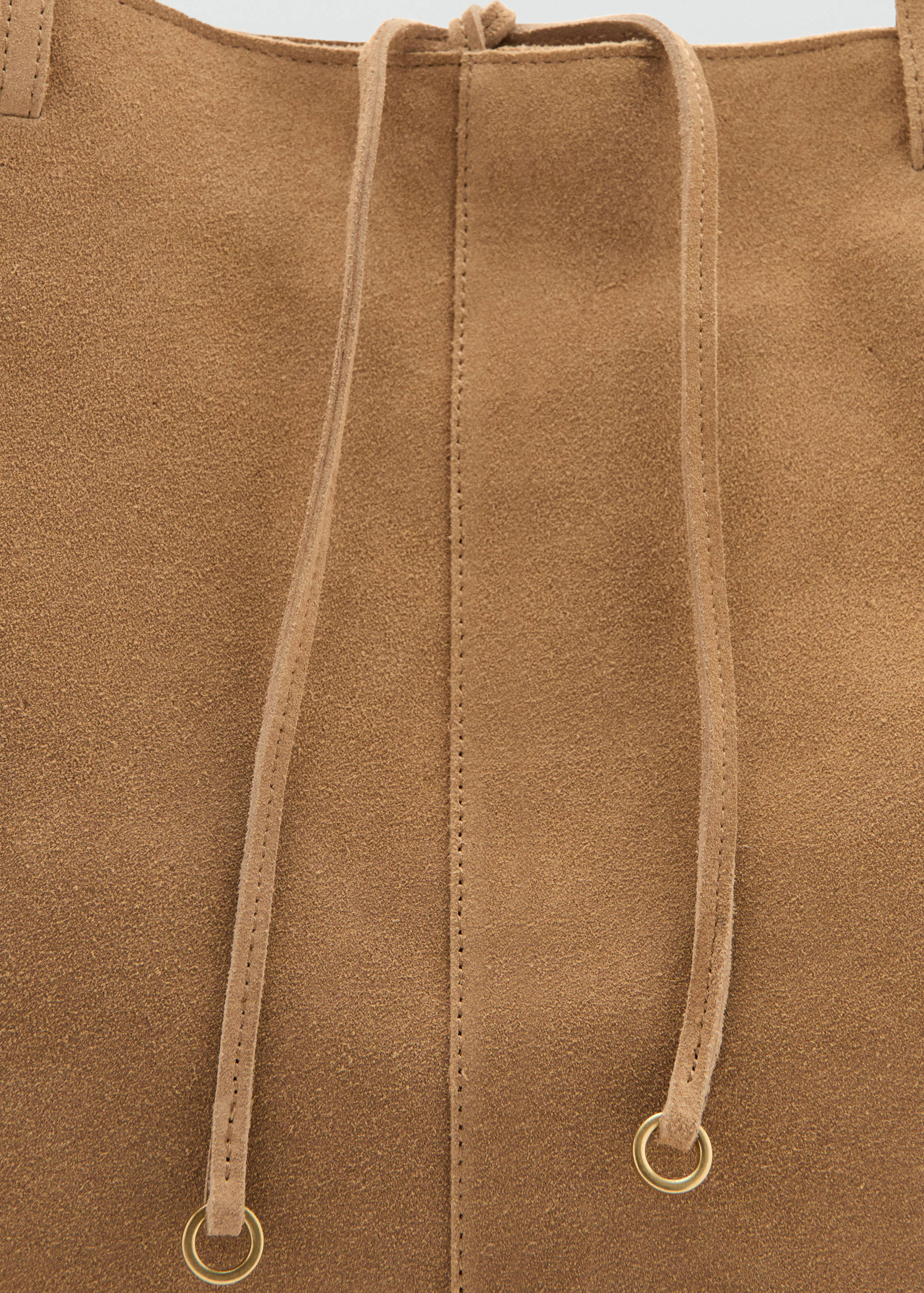 Sac cabas en daim nœud - Détail de l'article 1
