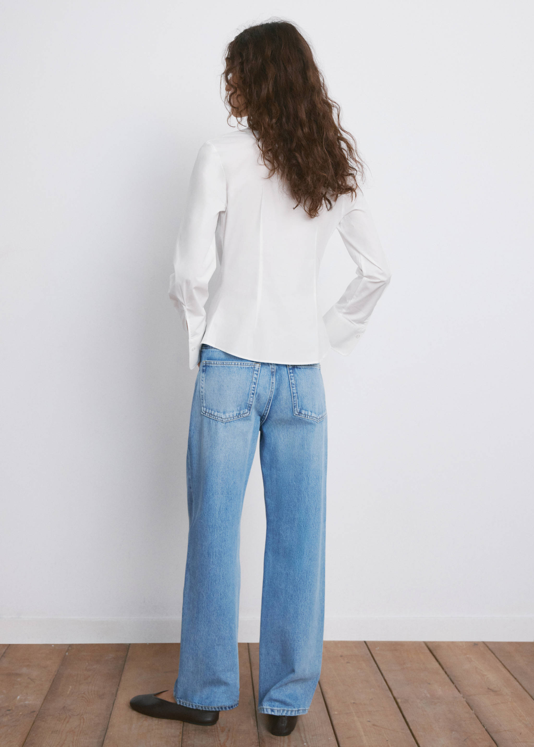 Chemise popeline cintrée - Verso de l’article