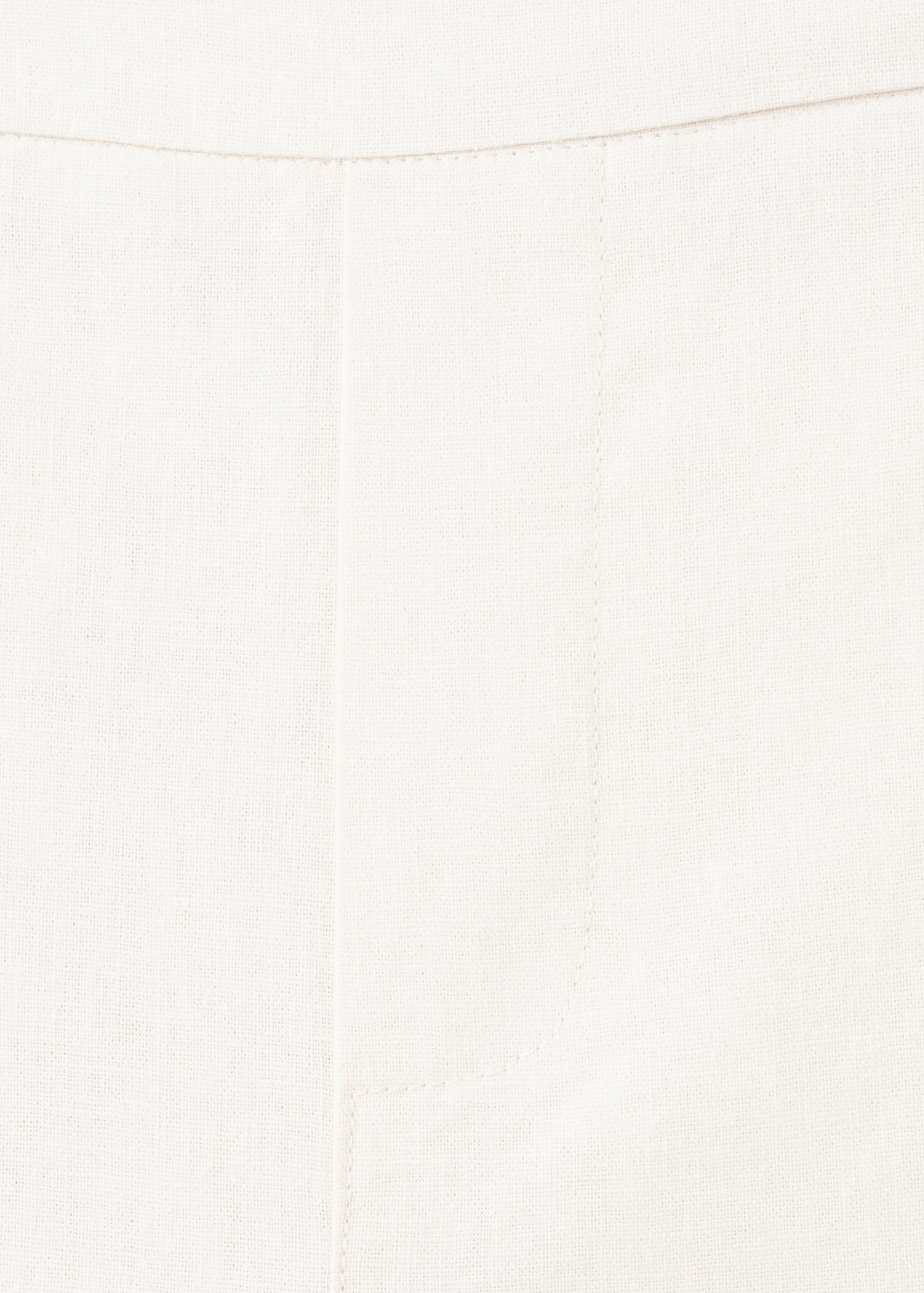 Linen-blend trousers - Details of the article 8