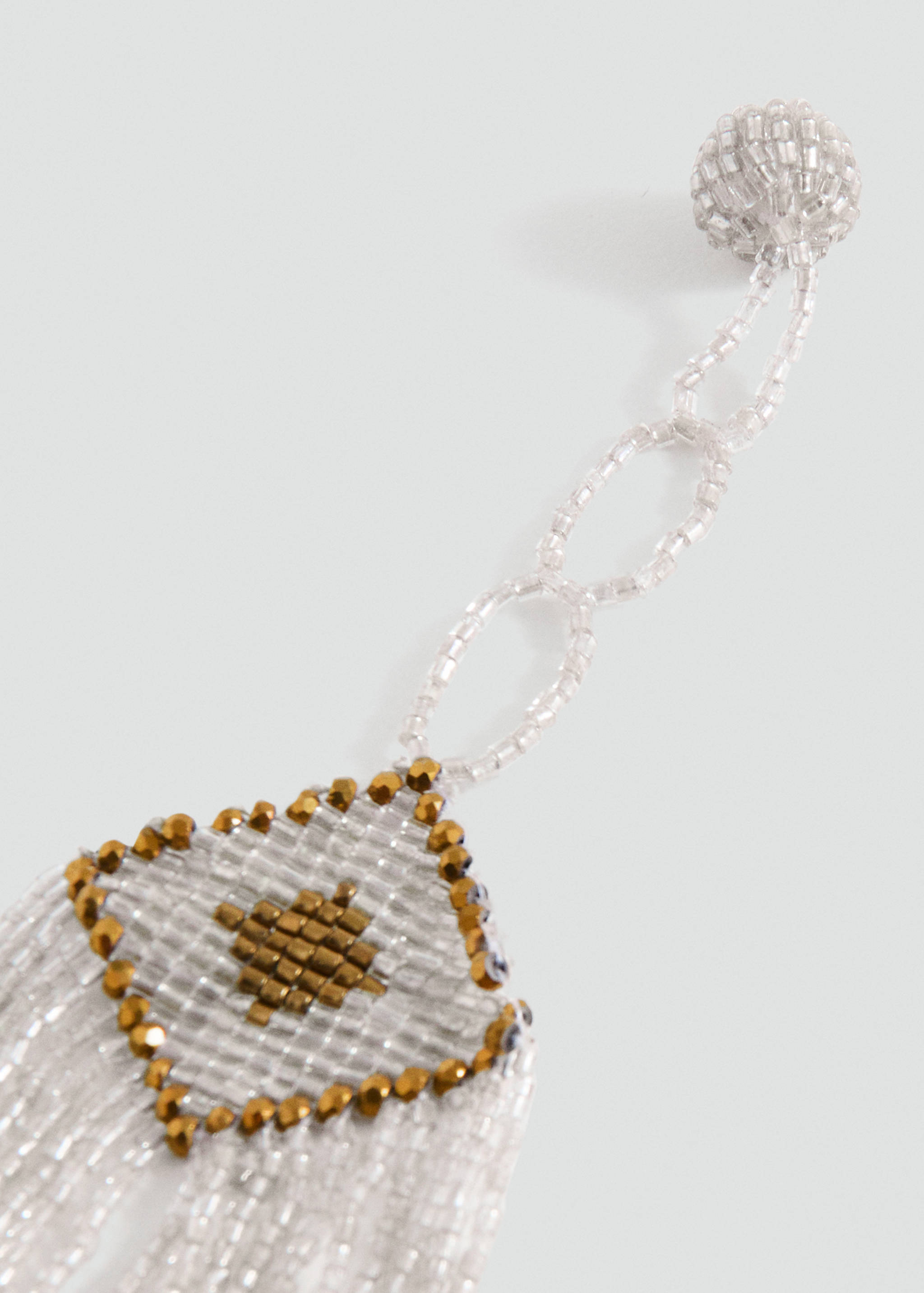 Choker with beads - Medium plane