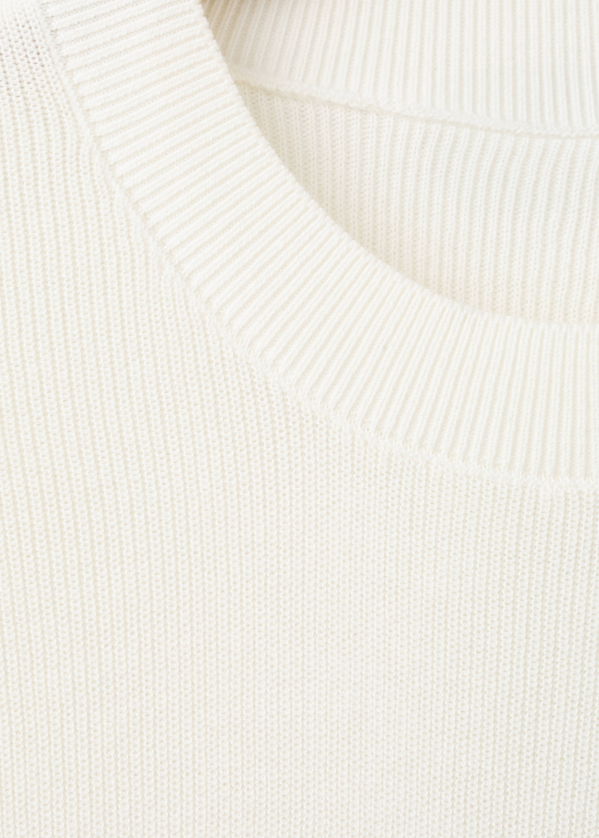 Knit cotton T-shirt - Details of the article 8