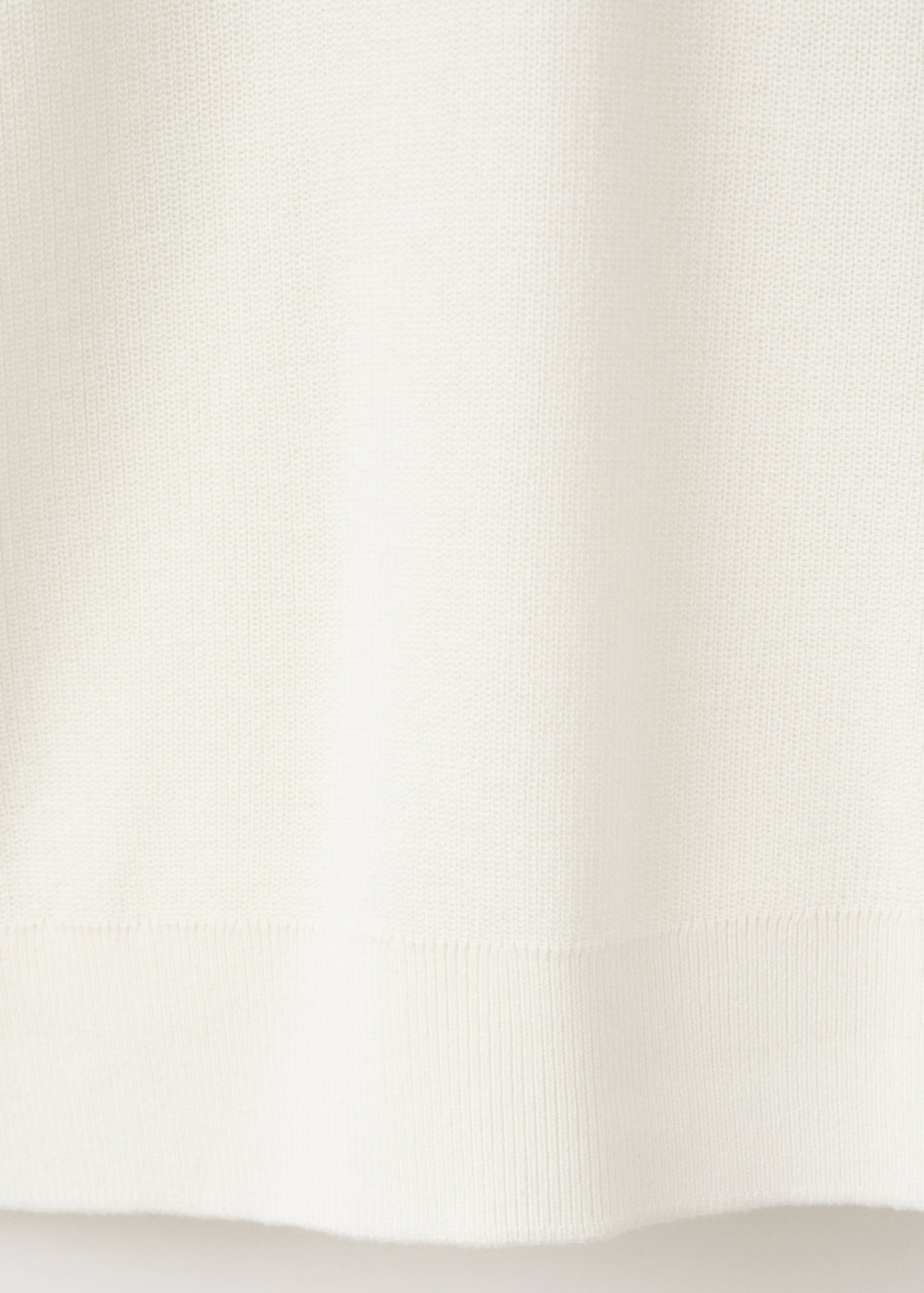 Knit cotton T-shirt - Details of the article 0