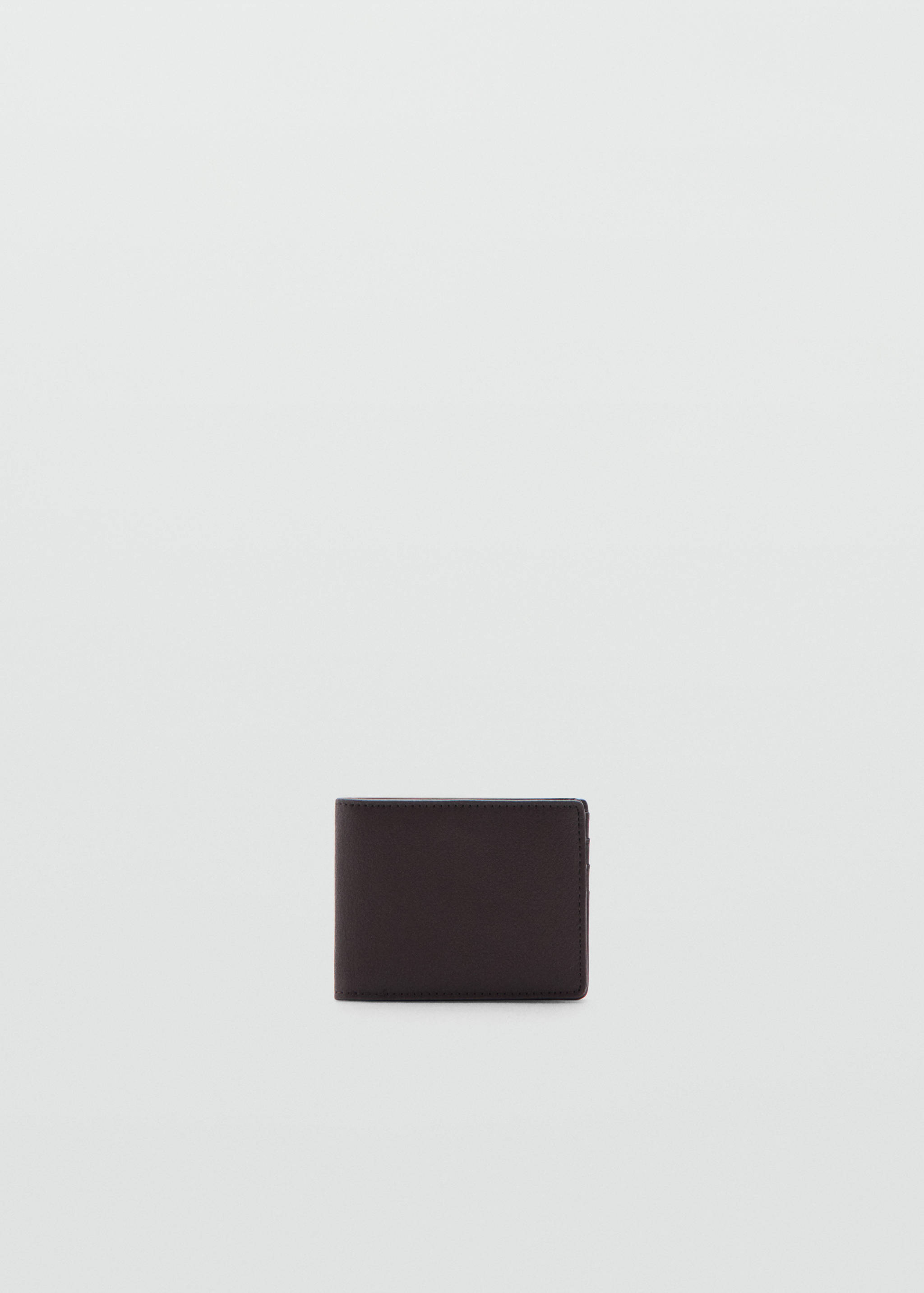 Brieftasche mit genarbtem Ledereffekt - Artikel ohne Model