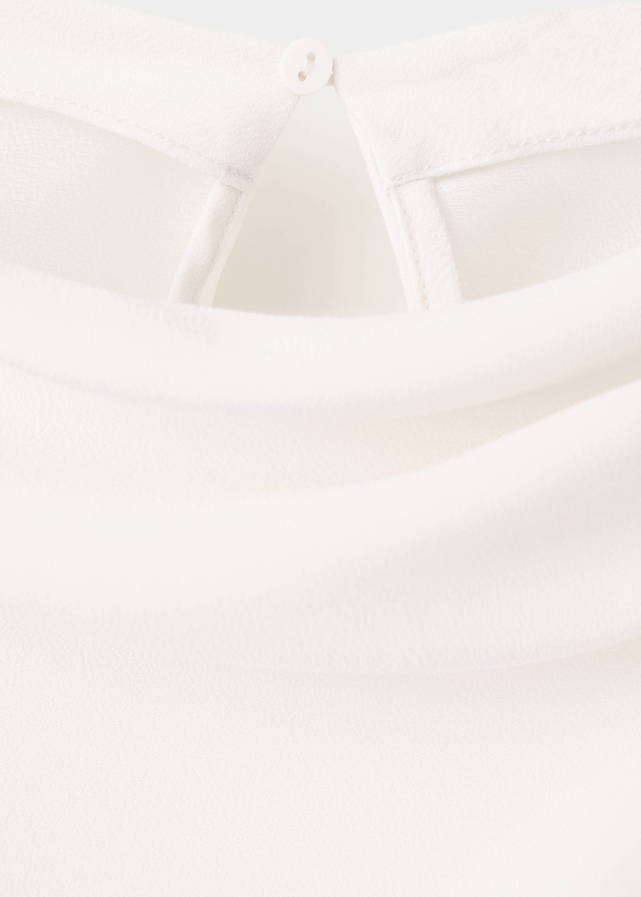 Draped boat-neck blouse - Details of the article 0