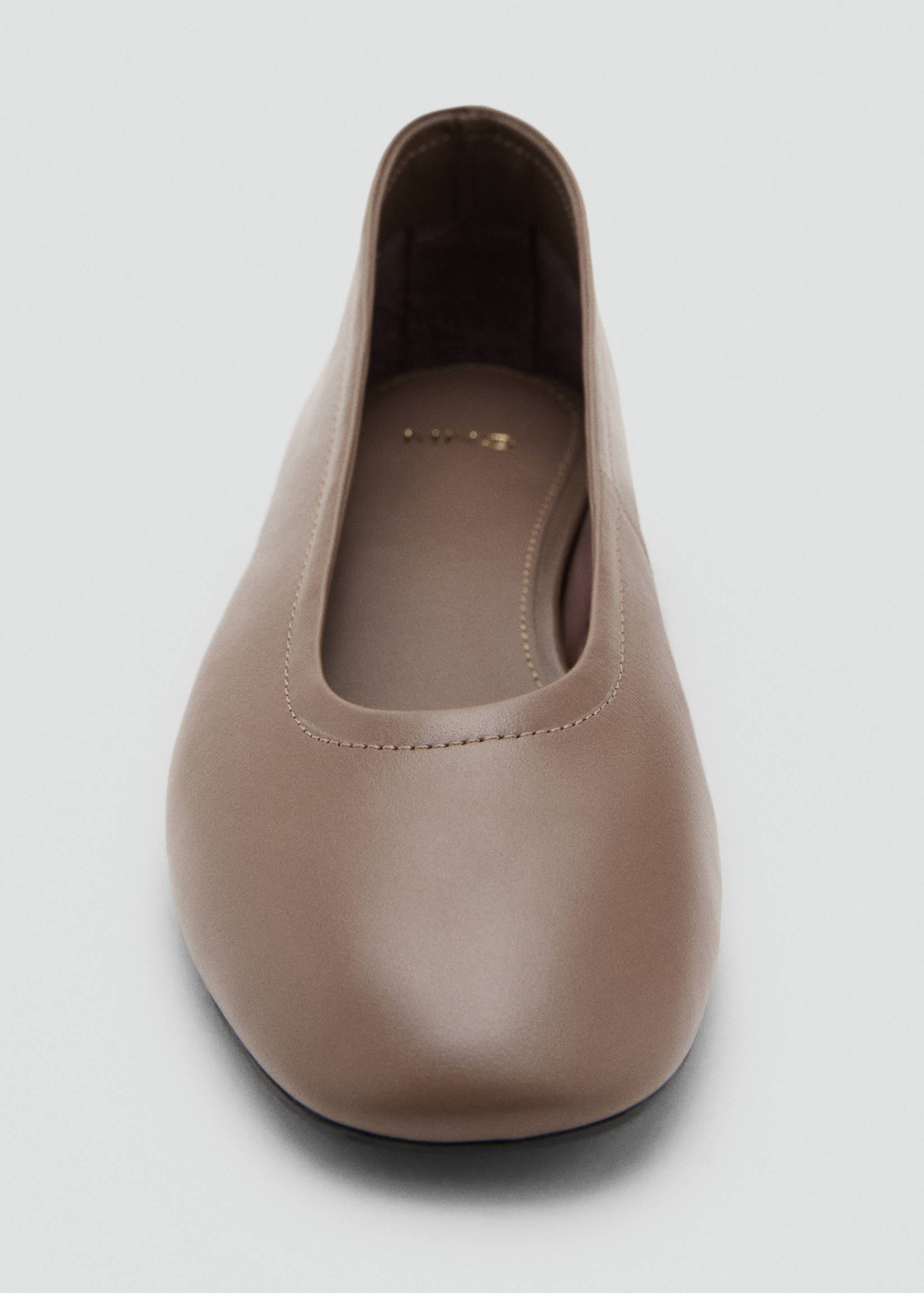 Leather flat shoes - Details of the article 2