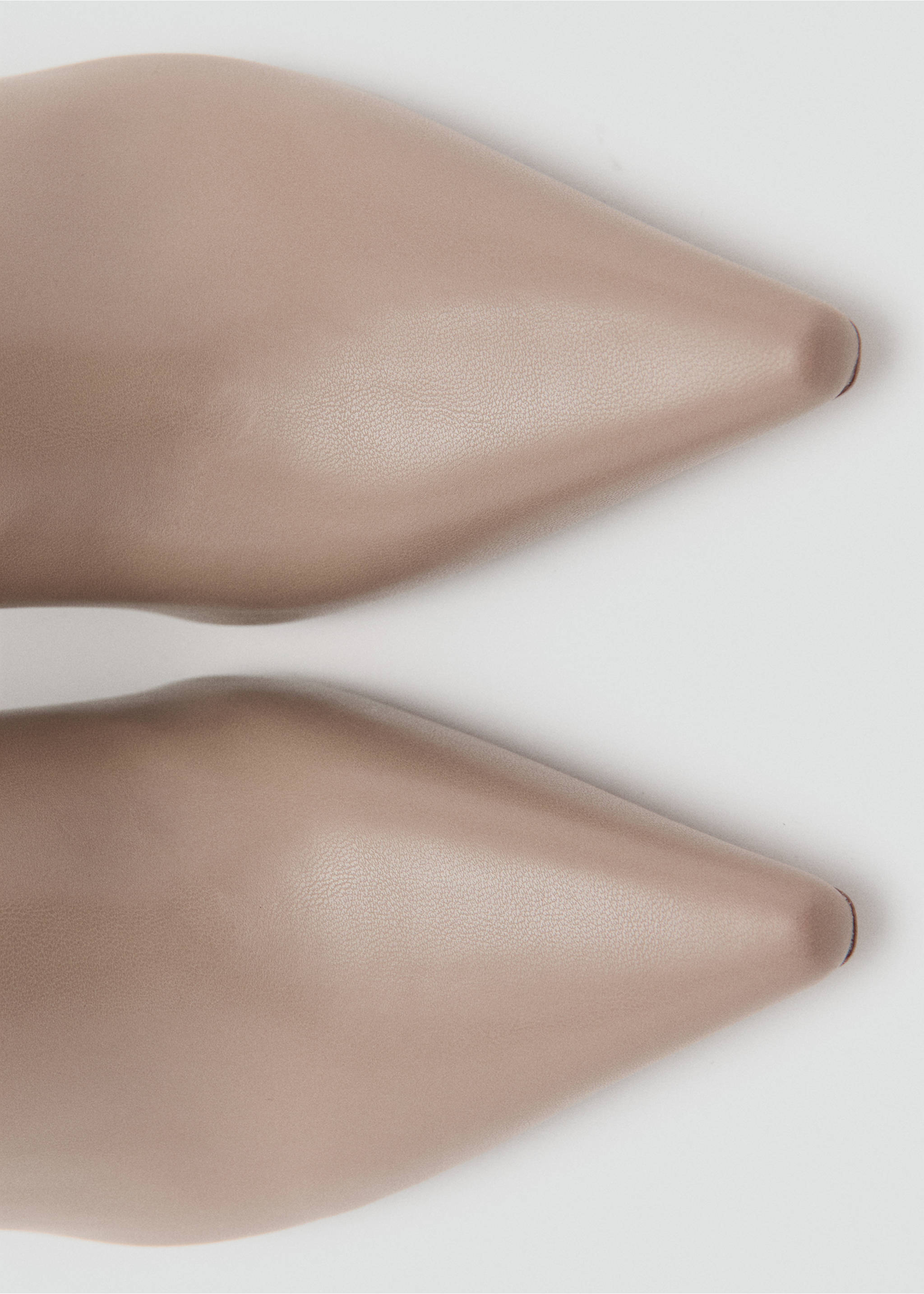 حذاء إلى الكاحل بكعب عريض - تفاصيل المنتج 2, بيج فاتح. Ref: 27071255-00.