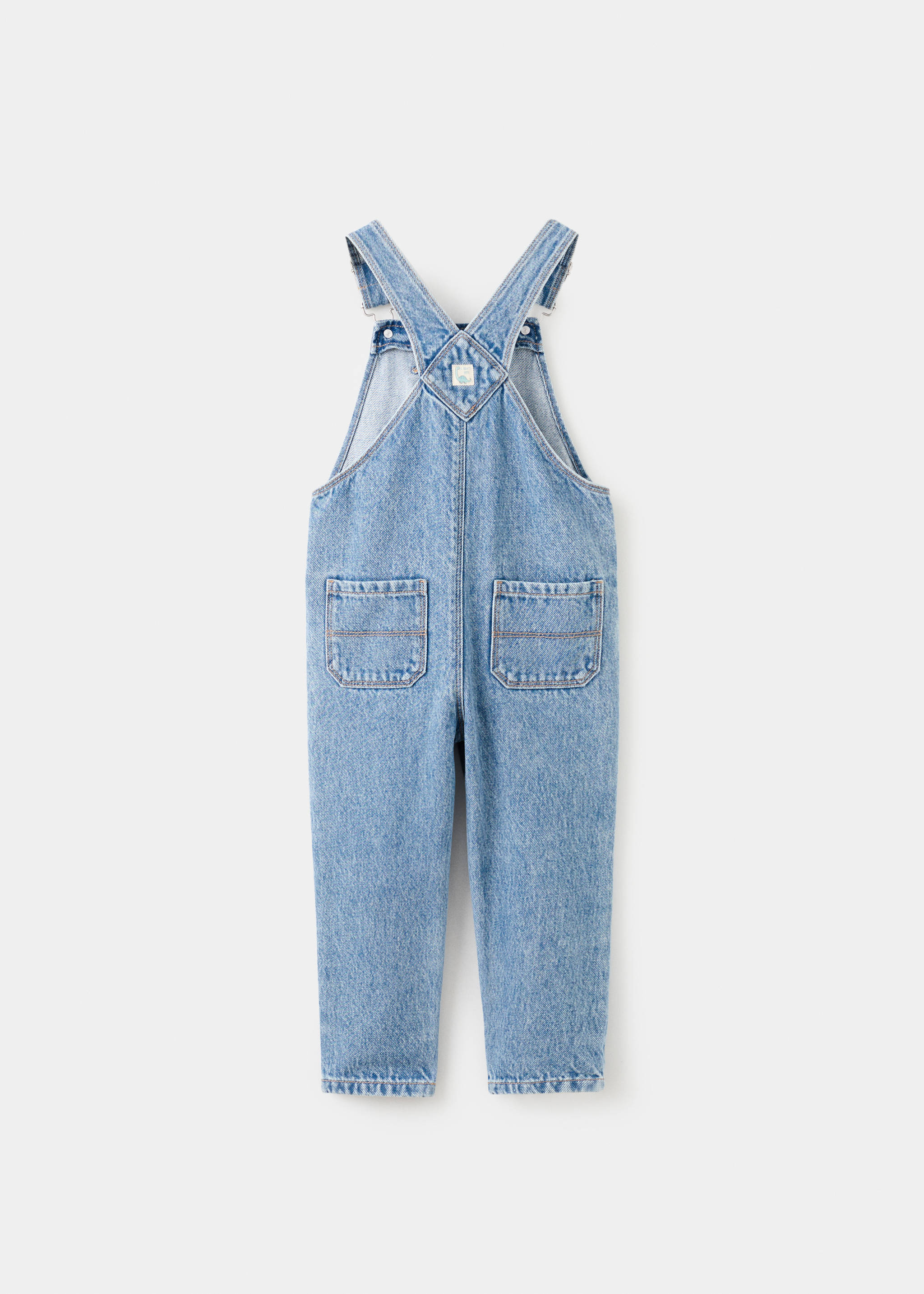 Peto denim largo - Reverso del artículo