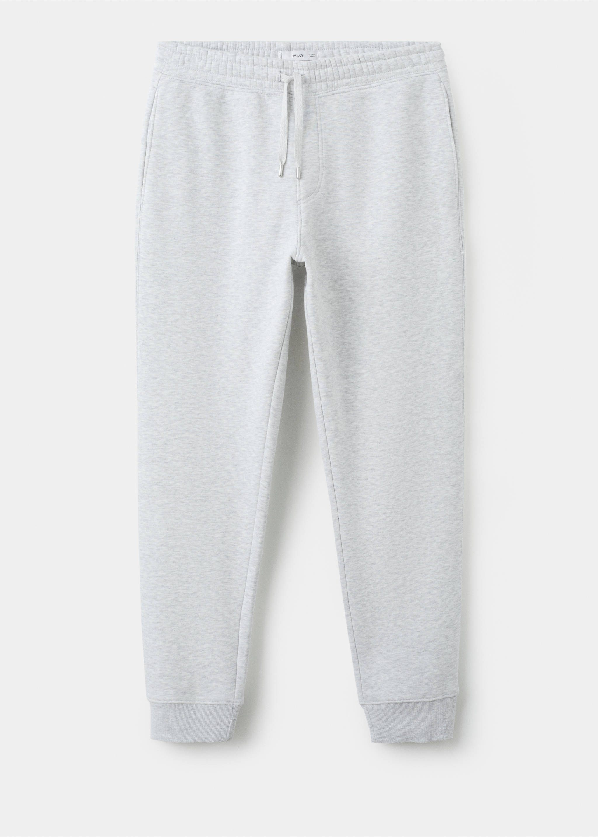 Joggers algodón cintura elástica - Artículo sin modelo, Gris claro vigoré. Ref: 27071258-00.