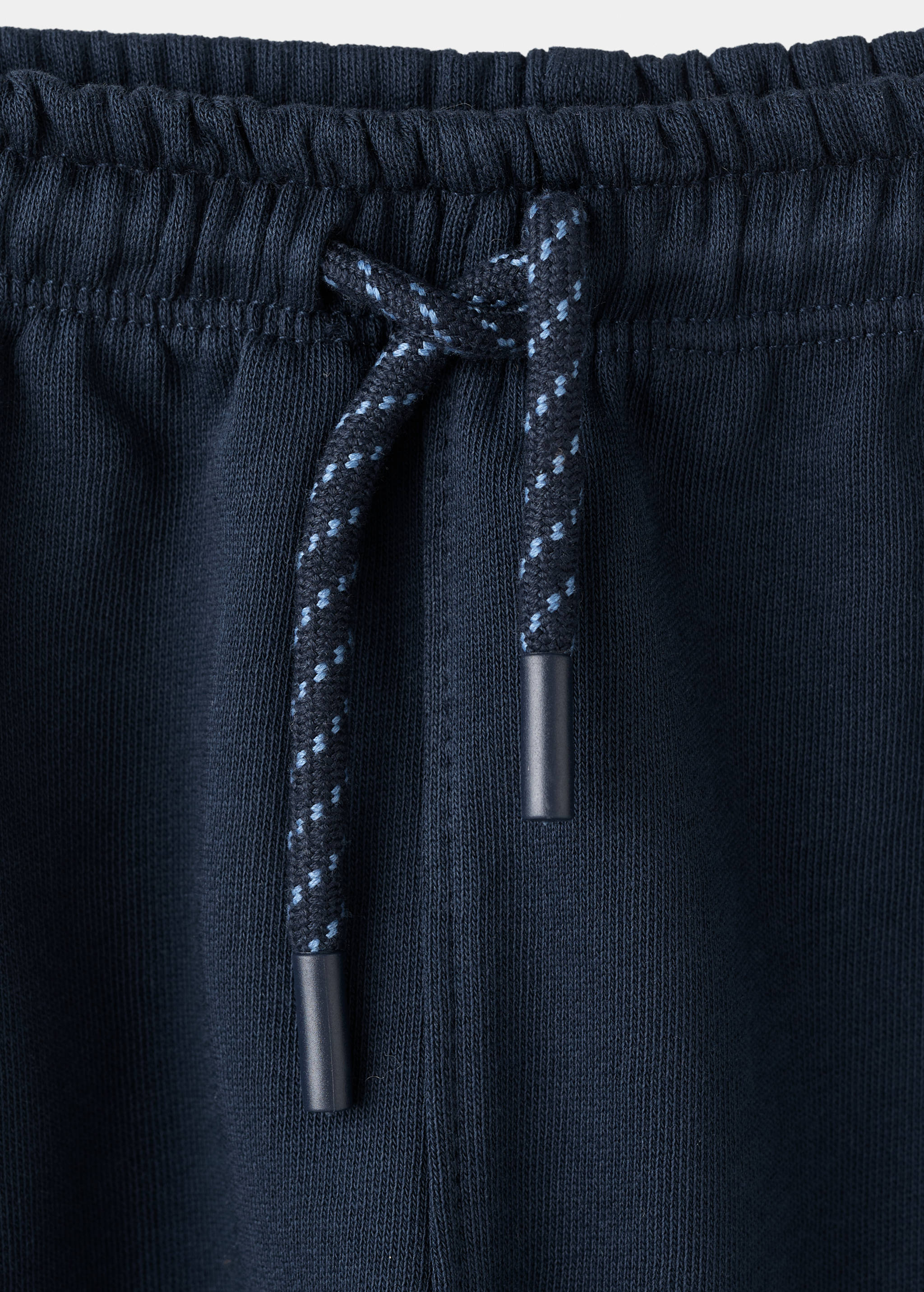 Cotton jogger-style trousers - Details of the article 8