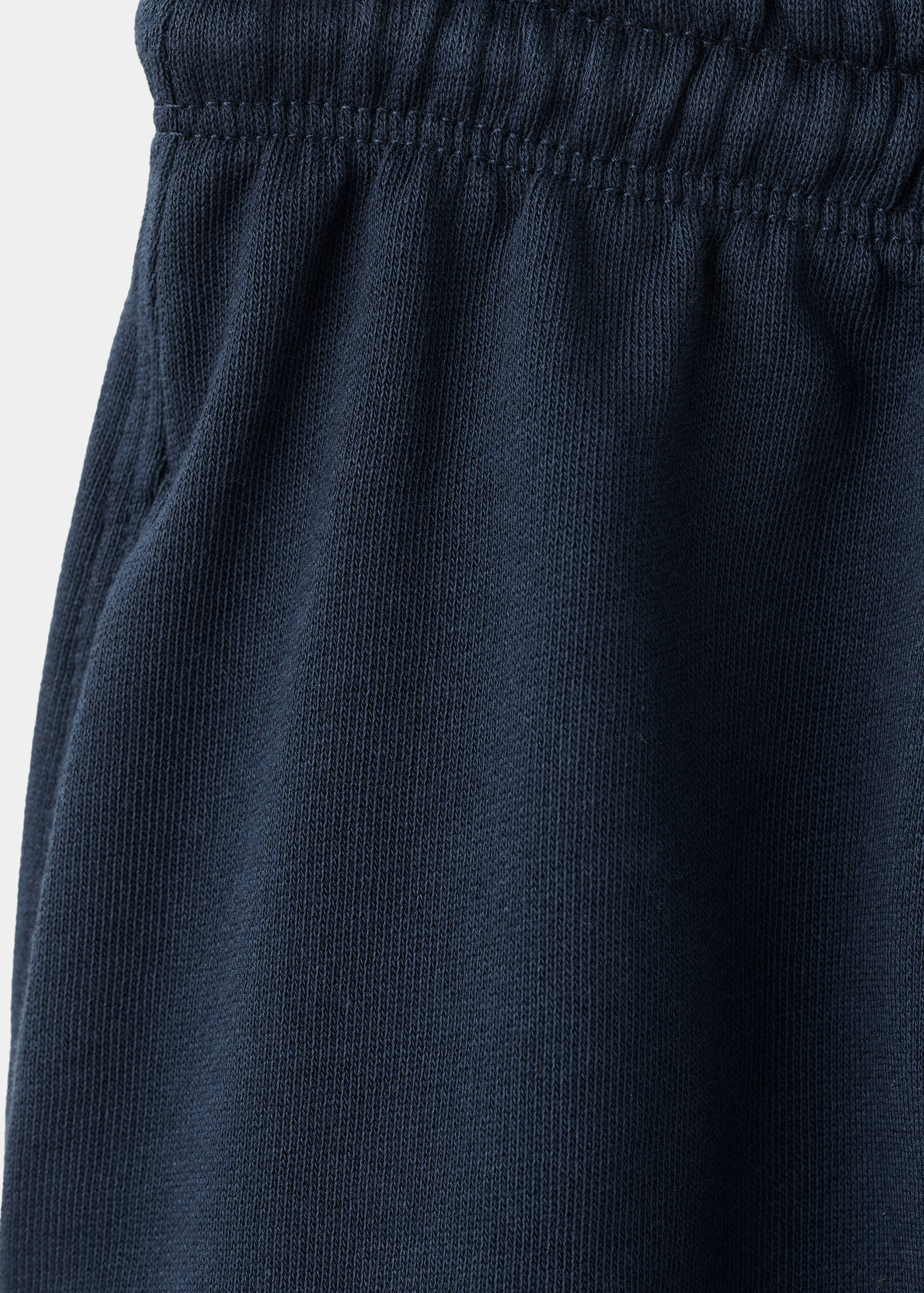 Cotton jogger-style trousers - Details of the article 0